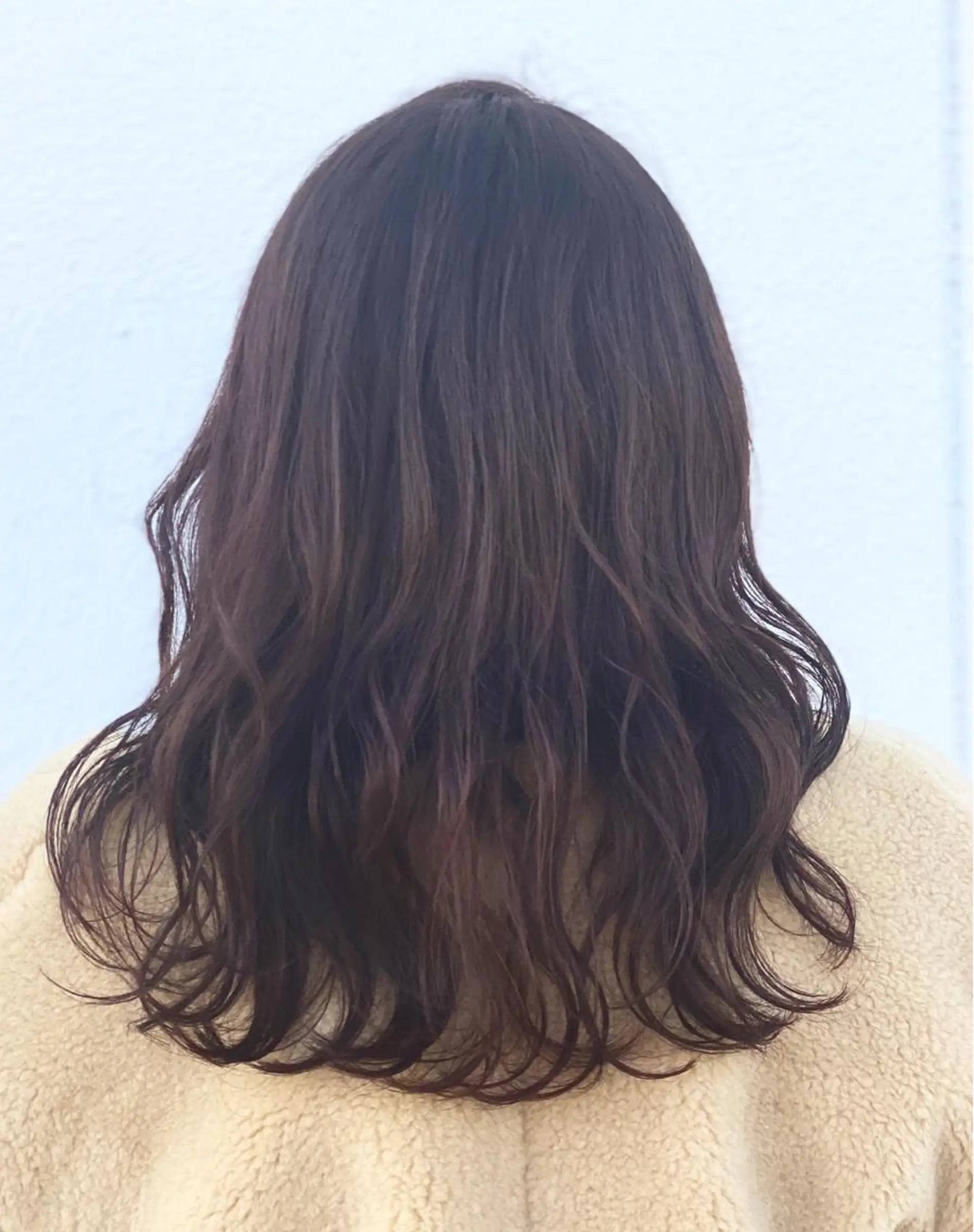 セミロング ピンクブラウン 浦和美容室 スタイリスト🌼ゆきのヘアスタイル