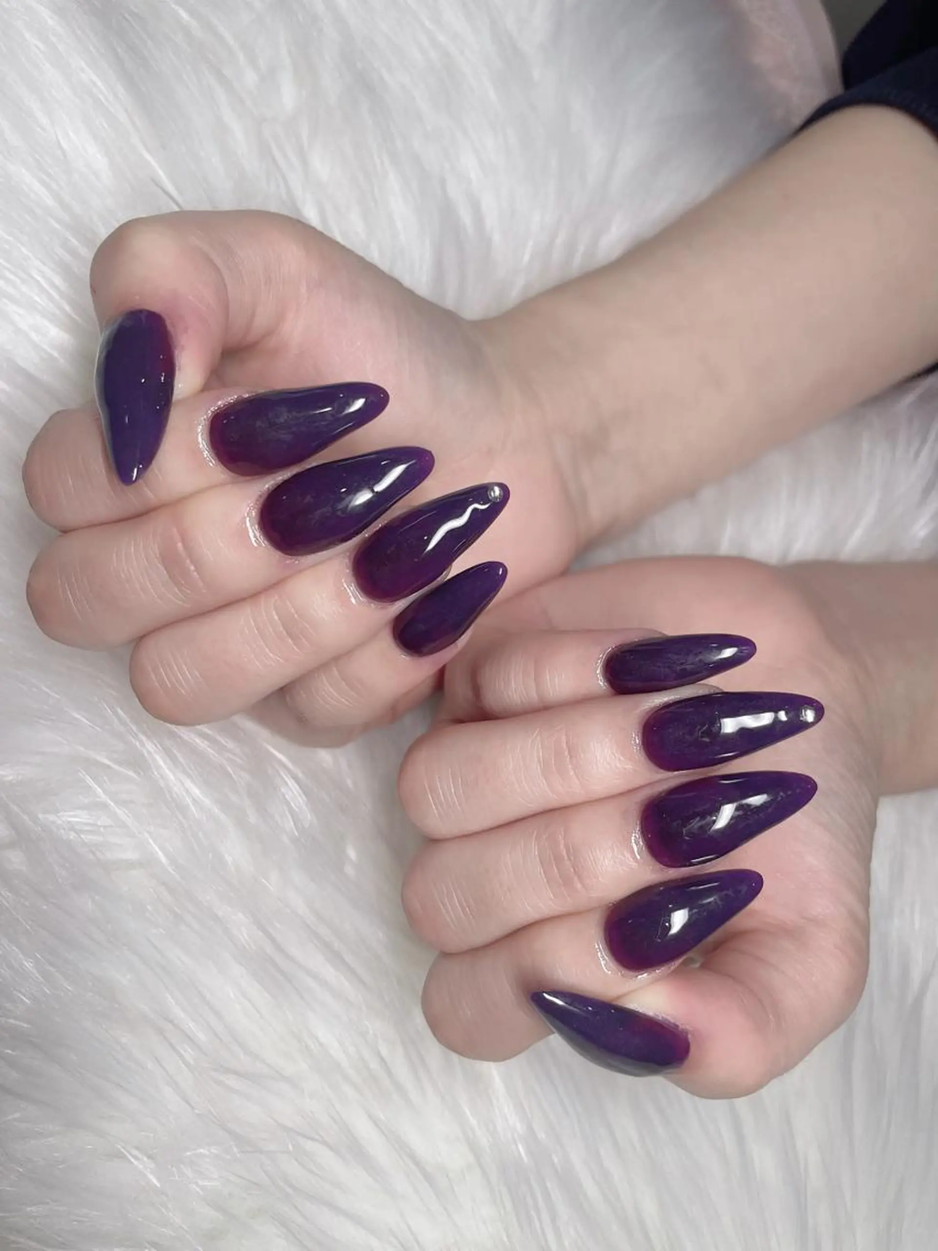 セミロング ネイル 《LB》ラブリエ Nail&eyeのマツエク・マツパデザイン