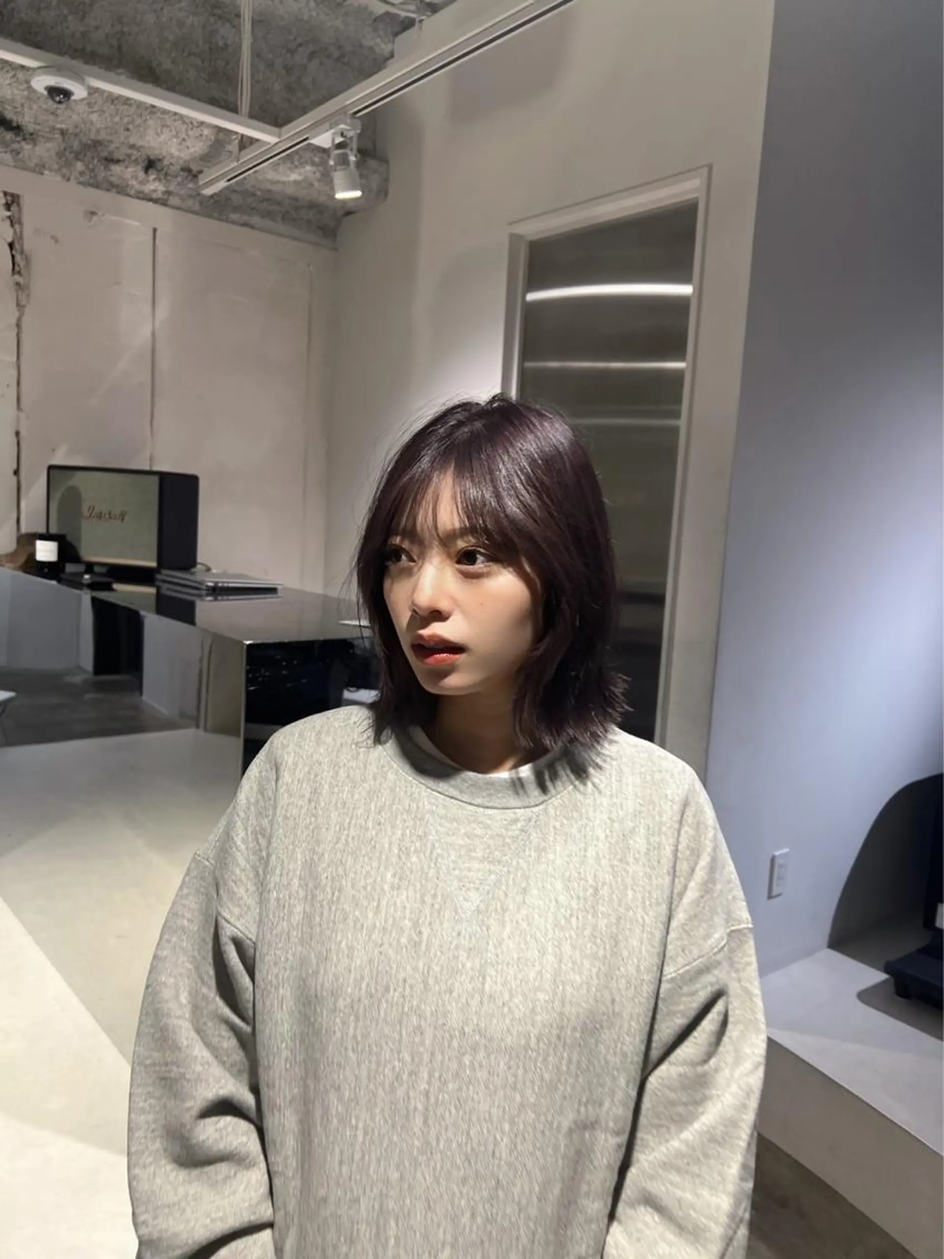 ミディアム 顔まわりレイヤー レイヤーカット 店長/レイヤーカット /大東悠生のヘアスタイル