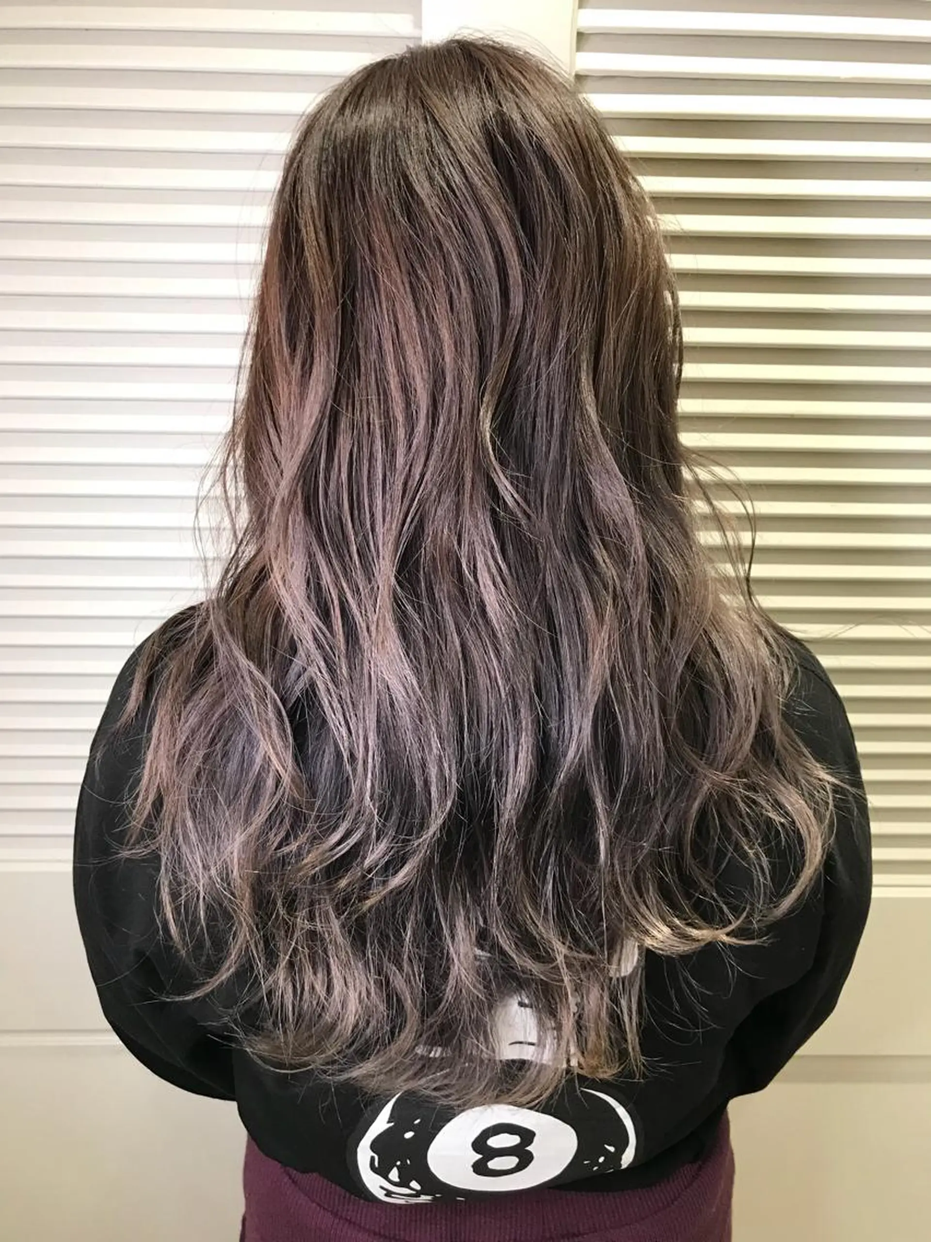 セミロング アッシュ 渋谷ハイトーン/ デザインカラー阿部のヘアスタイル