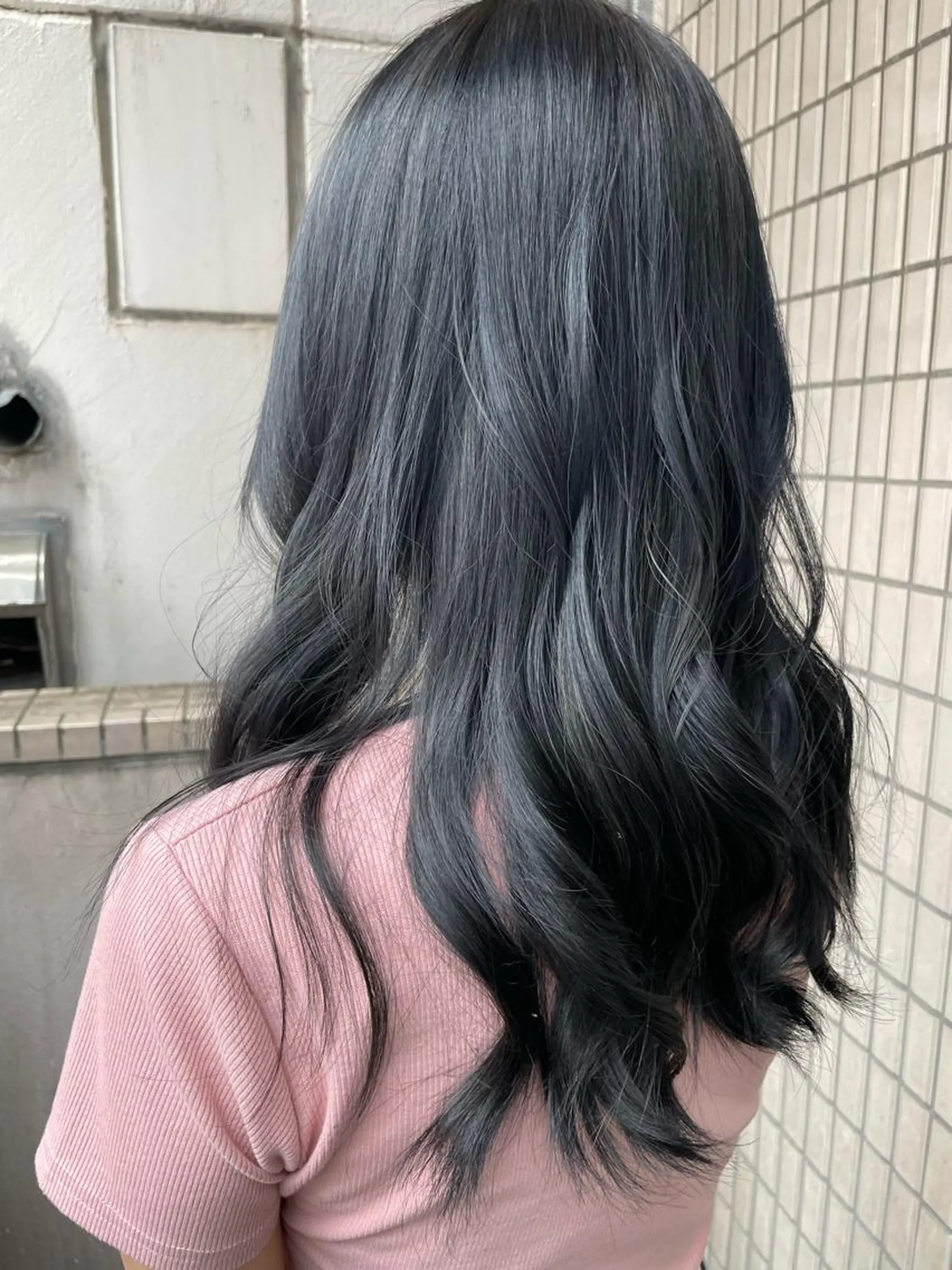 ロング 原 千景のヘアスタイル