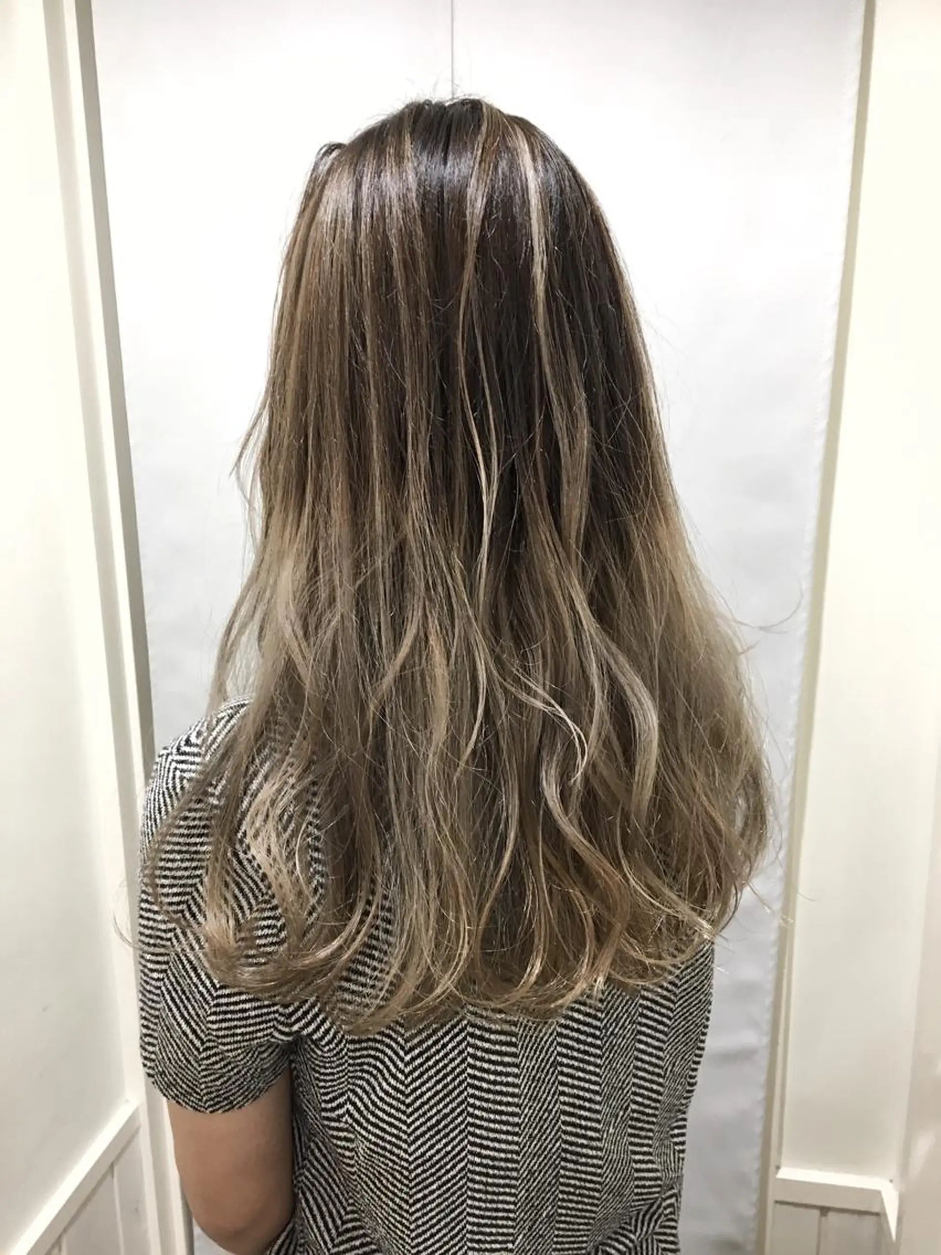 ロング カラー パーマ ヘアアレンジ メンズ キッズ ネイル マツエク・マツパ 代表🎀 ふわモテ愛 され髪🩷yumiのヘアスタイル