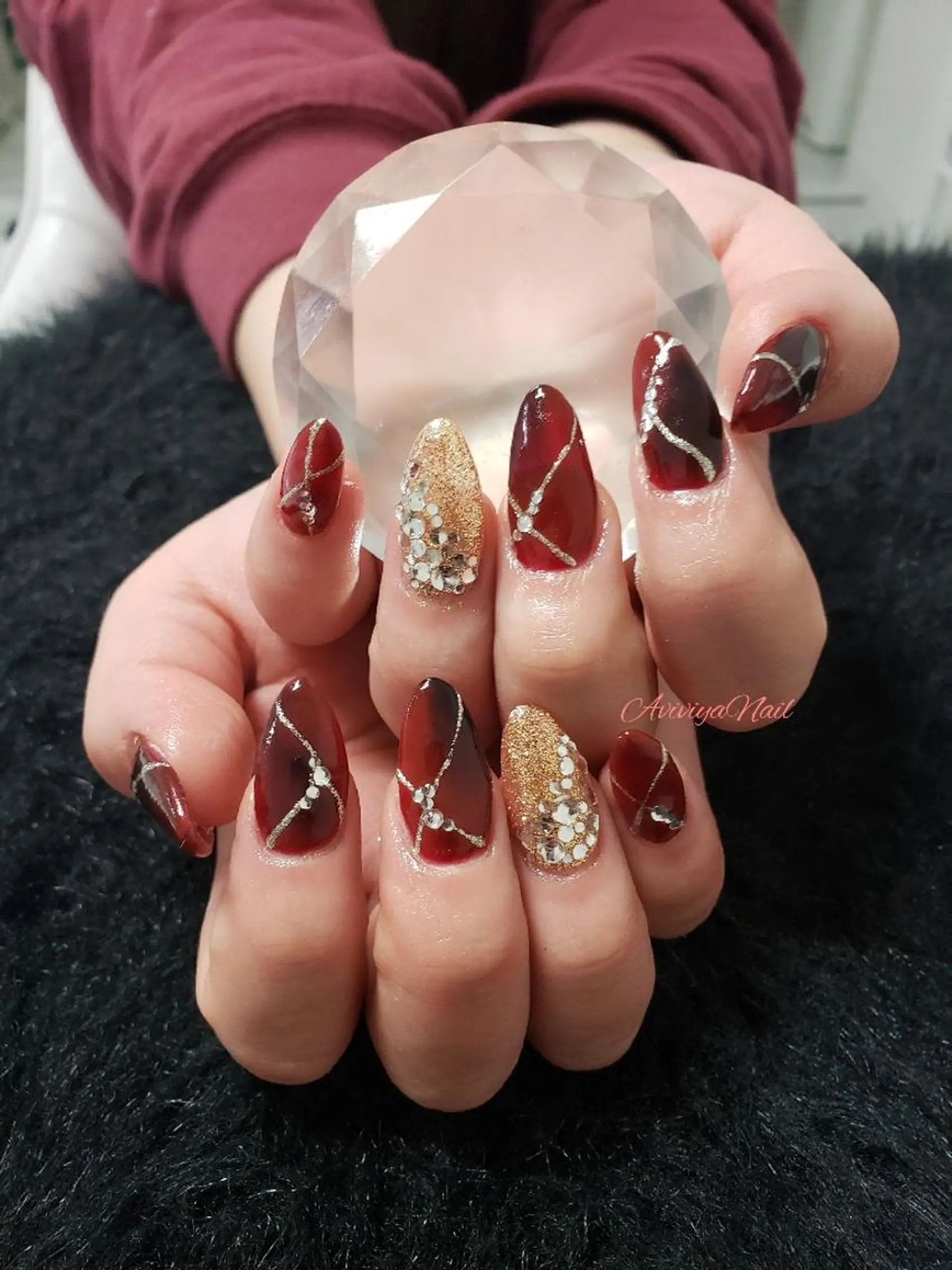 ネイル スカルプネイル kubo ayaのネイルデザイン