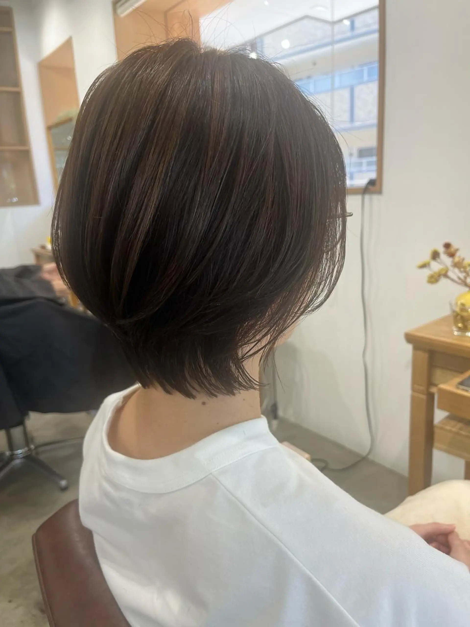 ショート ハイライト ショートヘア カット ヘアカラー トリートメント 三島 有佳里のヘアスタイル