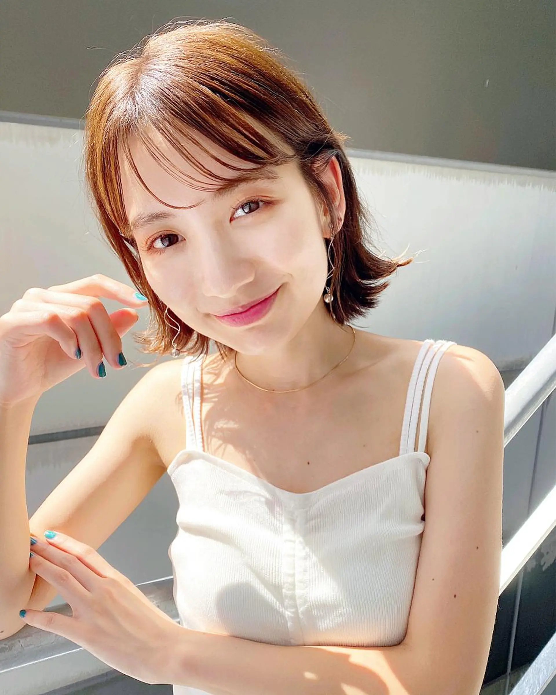 ショート カラー 艶カラー/似合わせ 💖Emmy💖のヘアスタイル