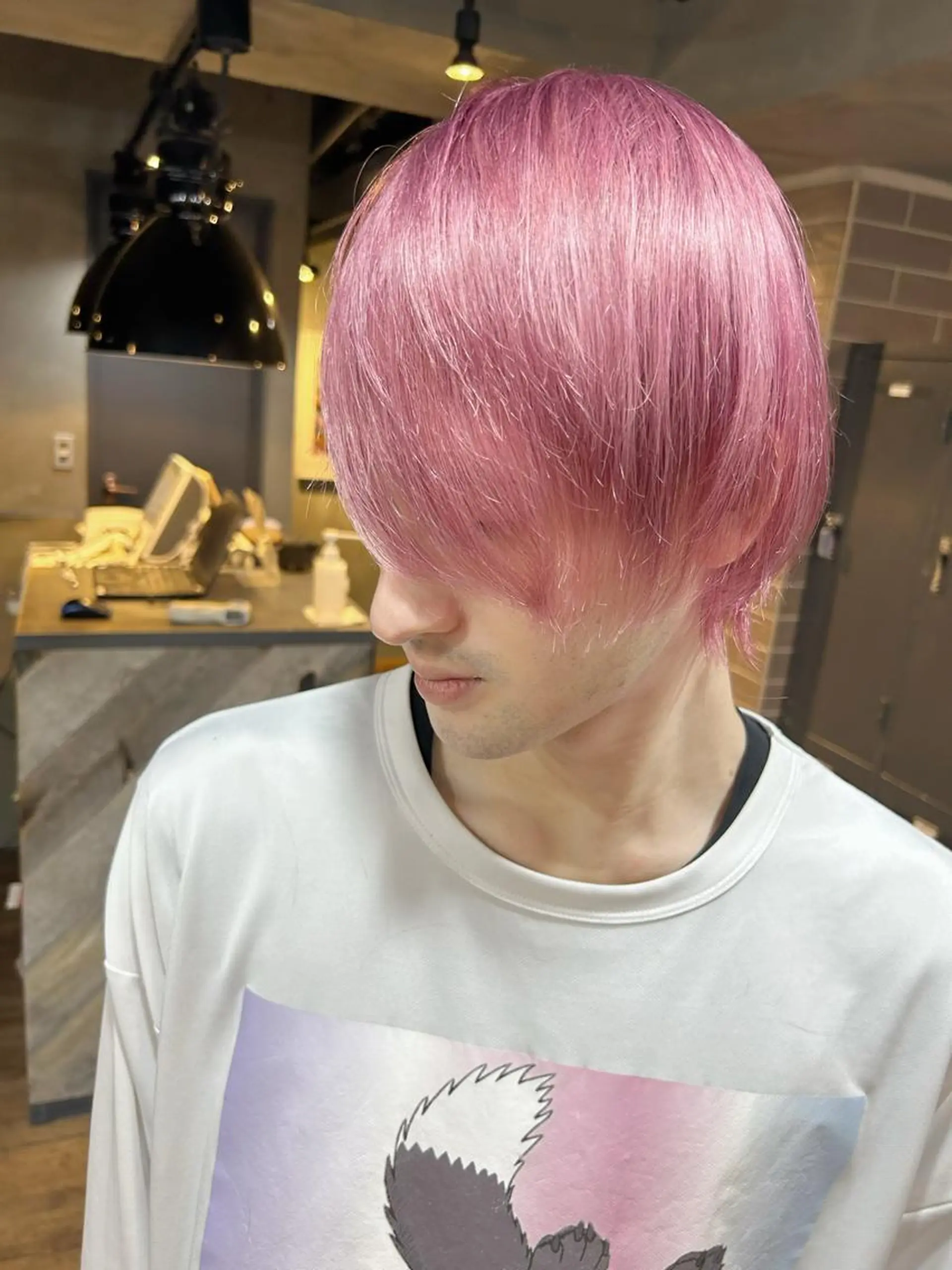 ショート カラー ヘアカラー トリートメント yoriダブルカラー 代表すがわらのヘアスタイル