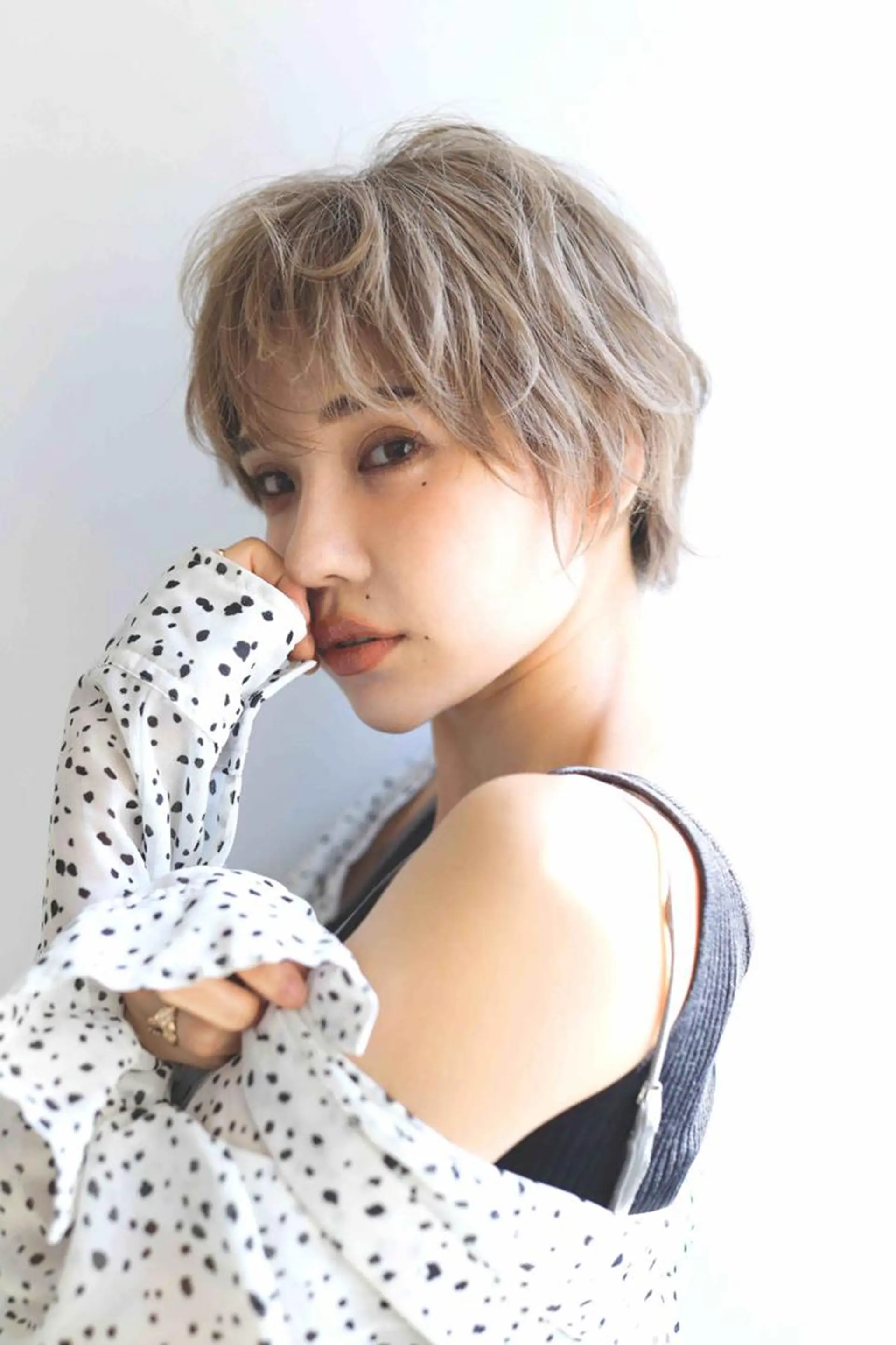 ショート カラー N° jemica 札幌のヘアスタイル