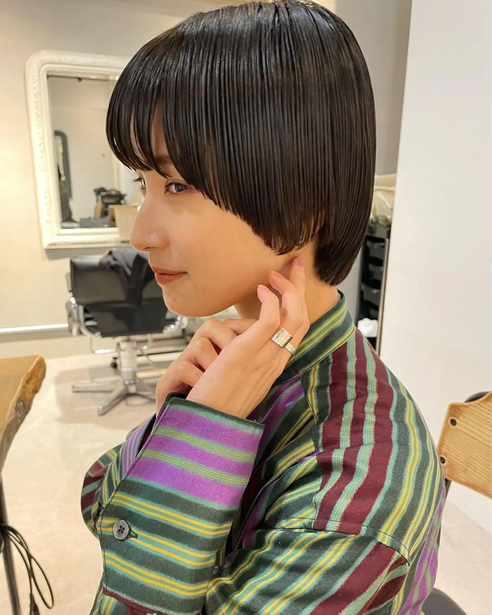 ショート 髪質改善 ショートヘア カット 縮毛矯正 トリートメント ショート・ボブ ・ウルフ✂︎IMAIのヘアスタイル