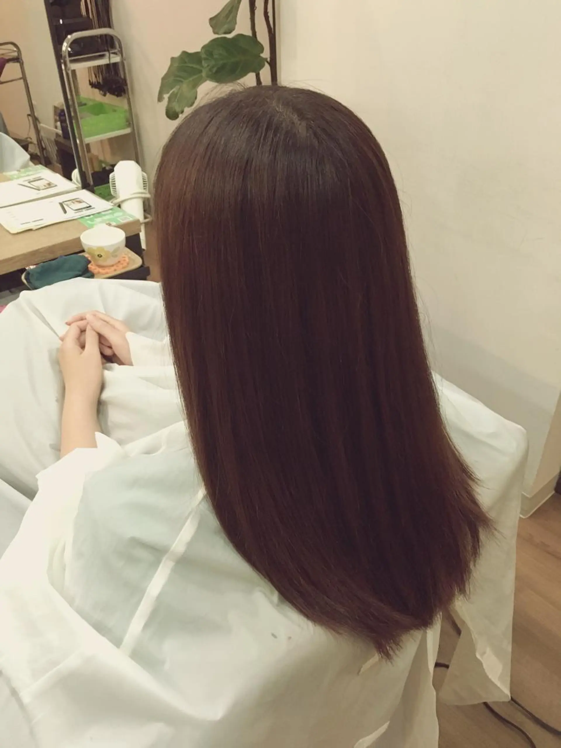 ロング カラー アッシュ オレンジ ピンクカラー ピンクアッシュ 松村 崇弘のヘアスタイル