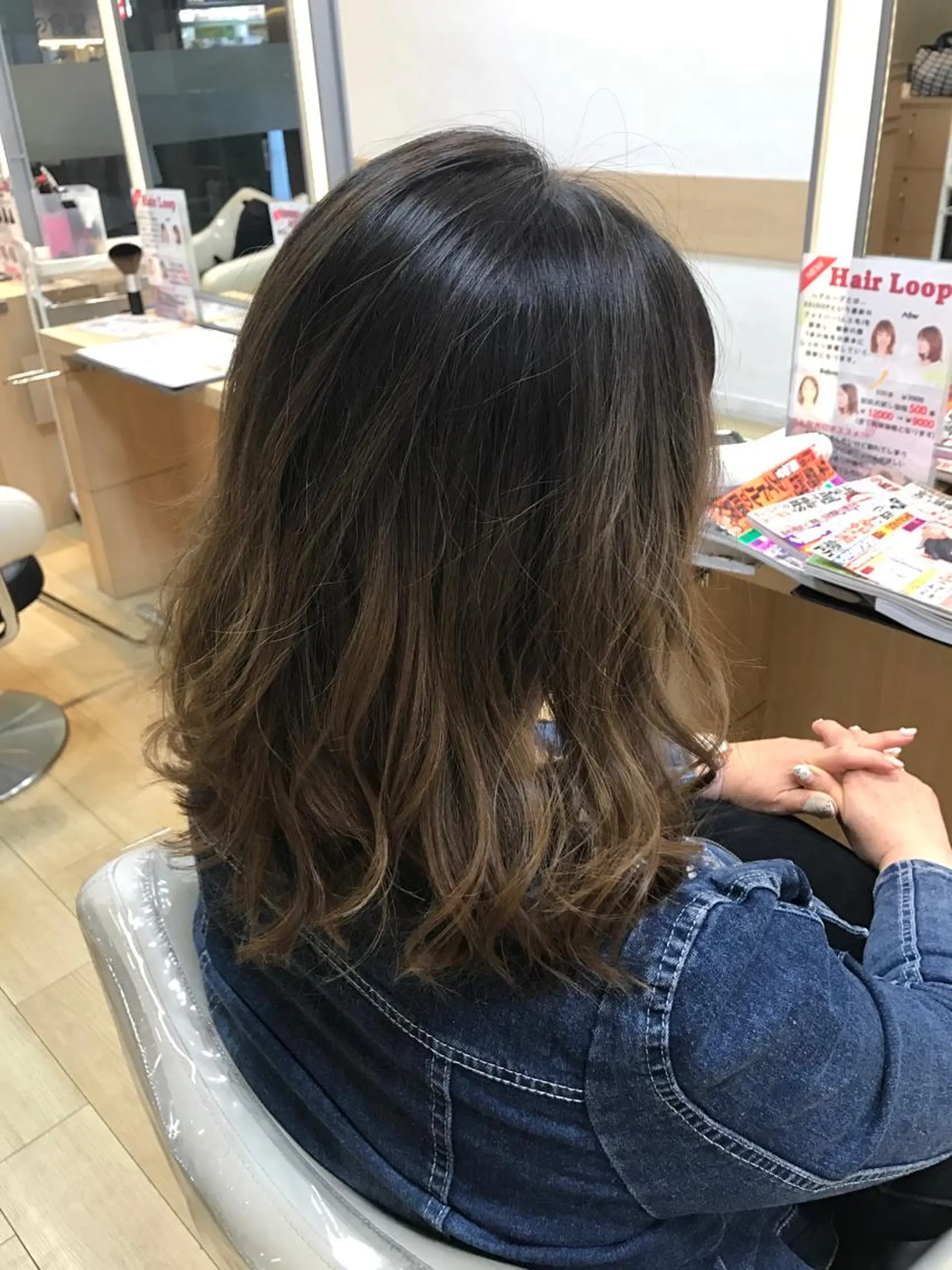 ロング 大山 晃介のヘアスタイル