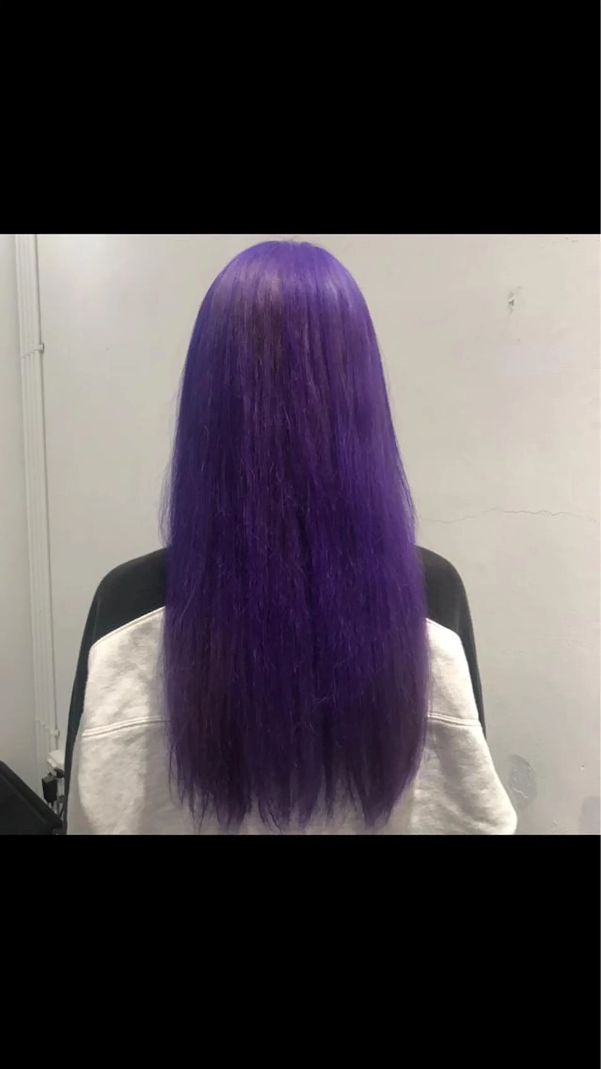 ロング ヘアカラー サイレント美容師 アイリィのヘアスタイル