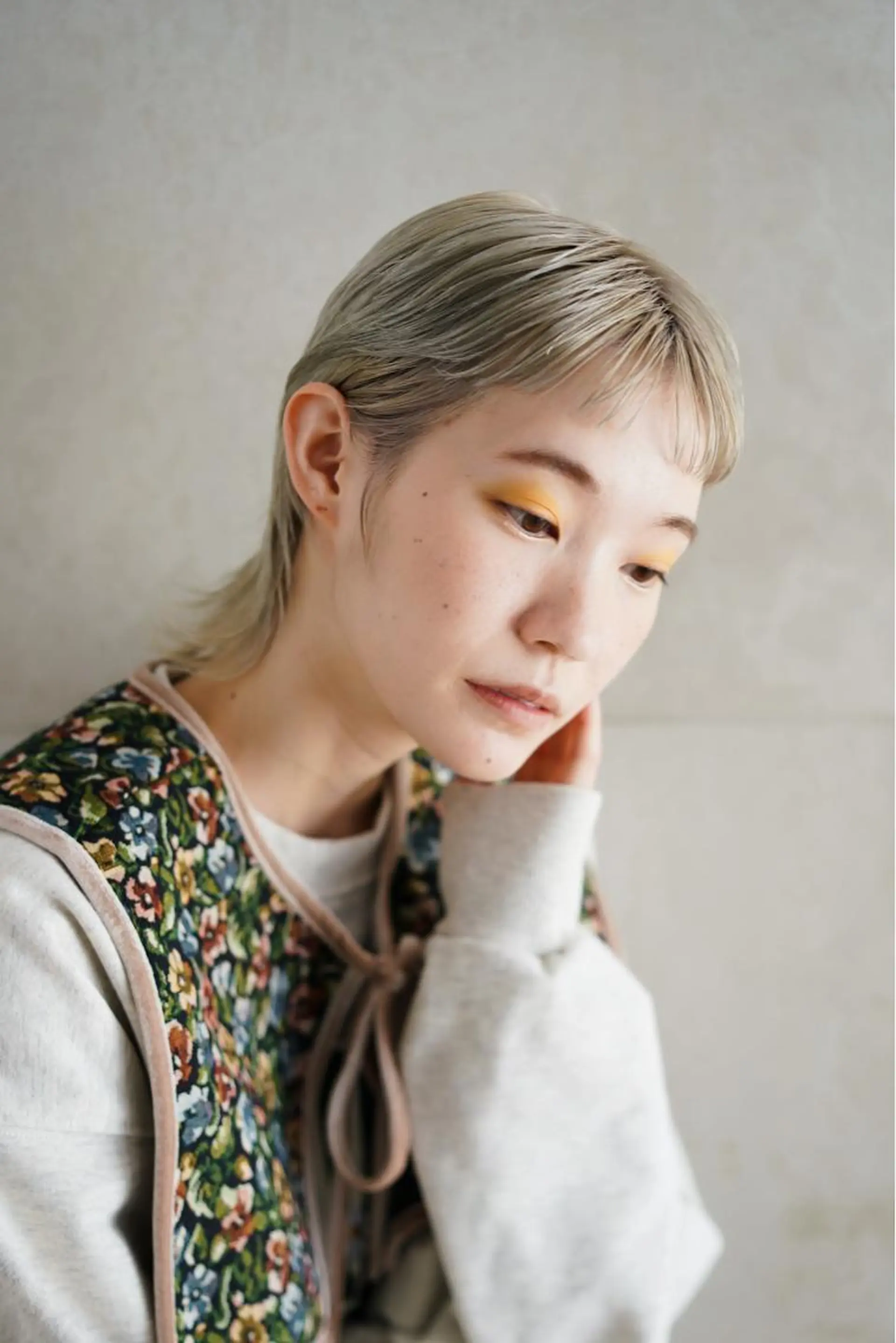 ショート ダブルカラー/韓国 ヘア/さわのあかねのヘアスタイル