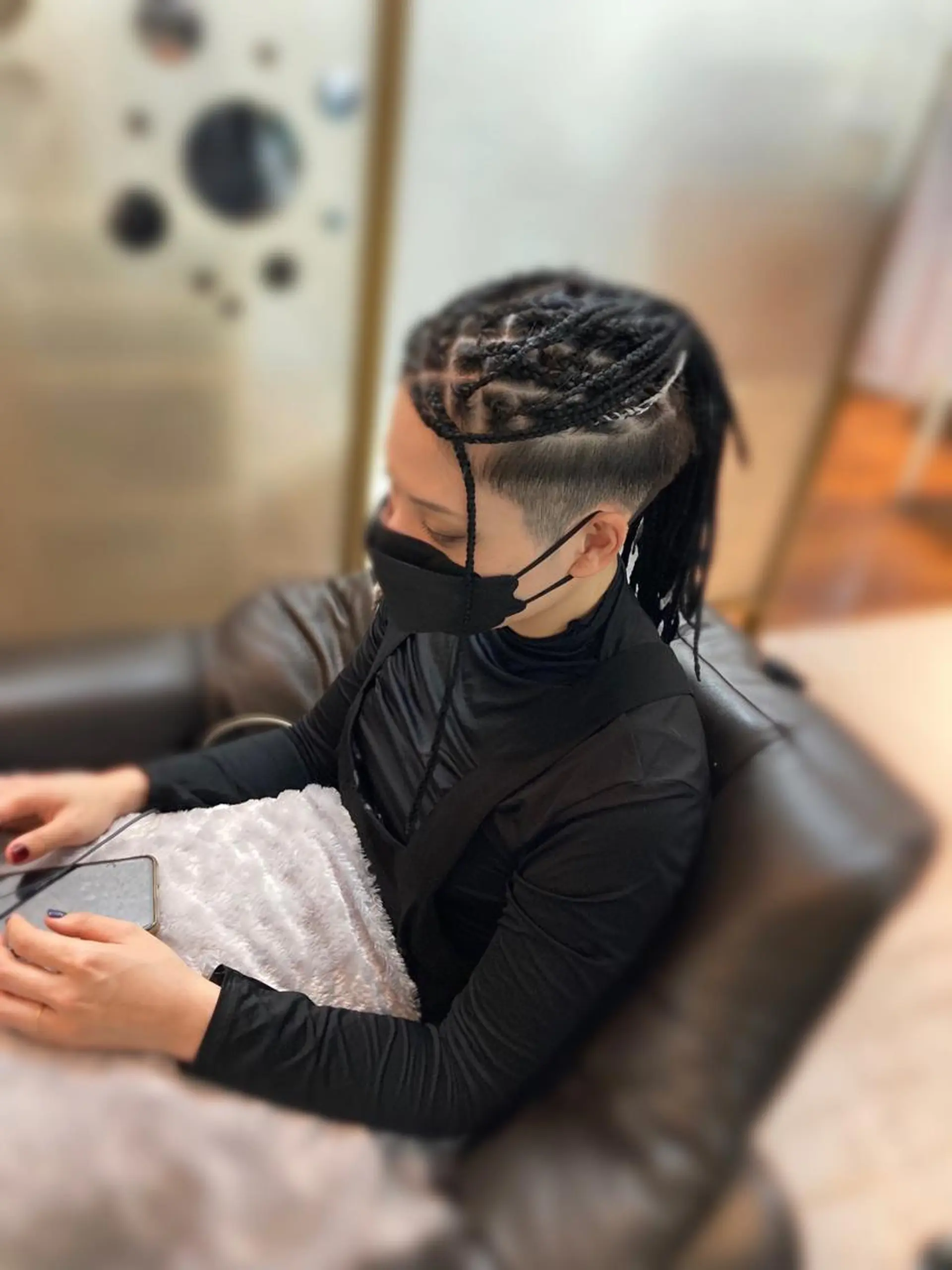 ミディアム エクステ 髪に魔法をかける🪄 💖💫編み込みヘアのヘアスタイル