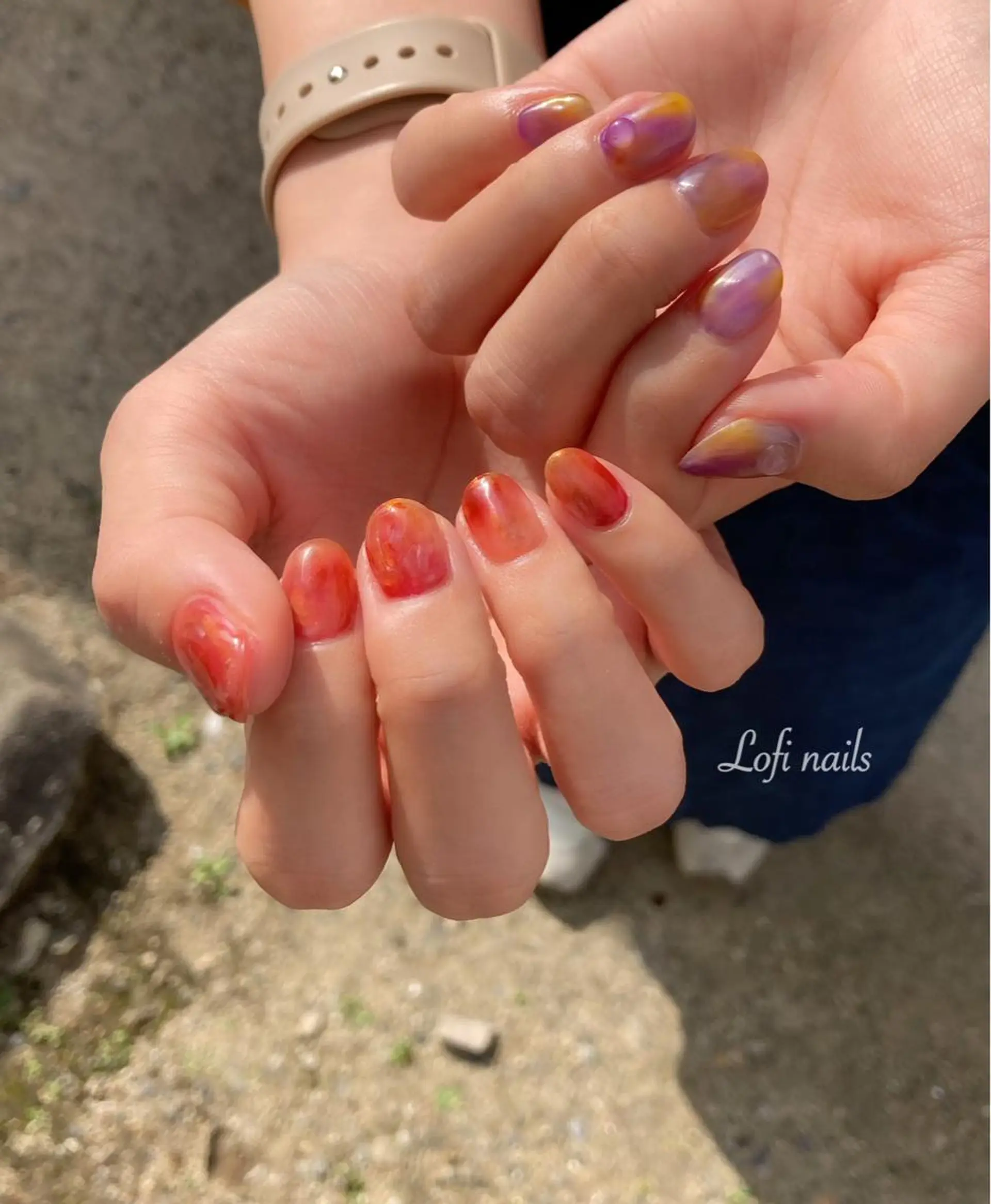 ショート ネイル Lofi nails ゆきこのネイルデザイン