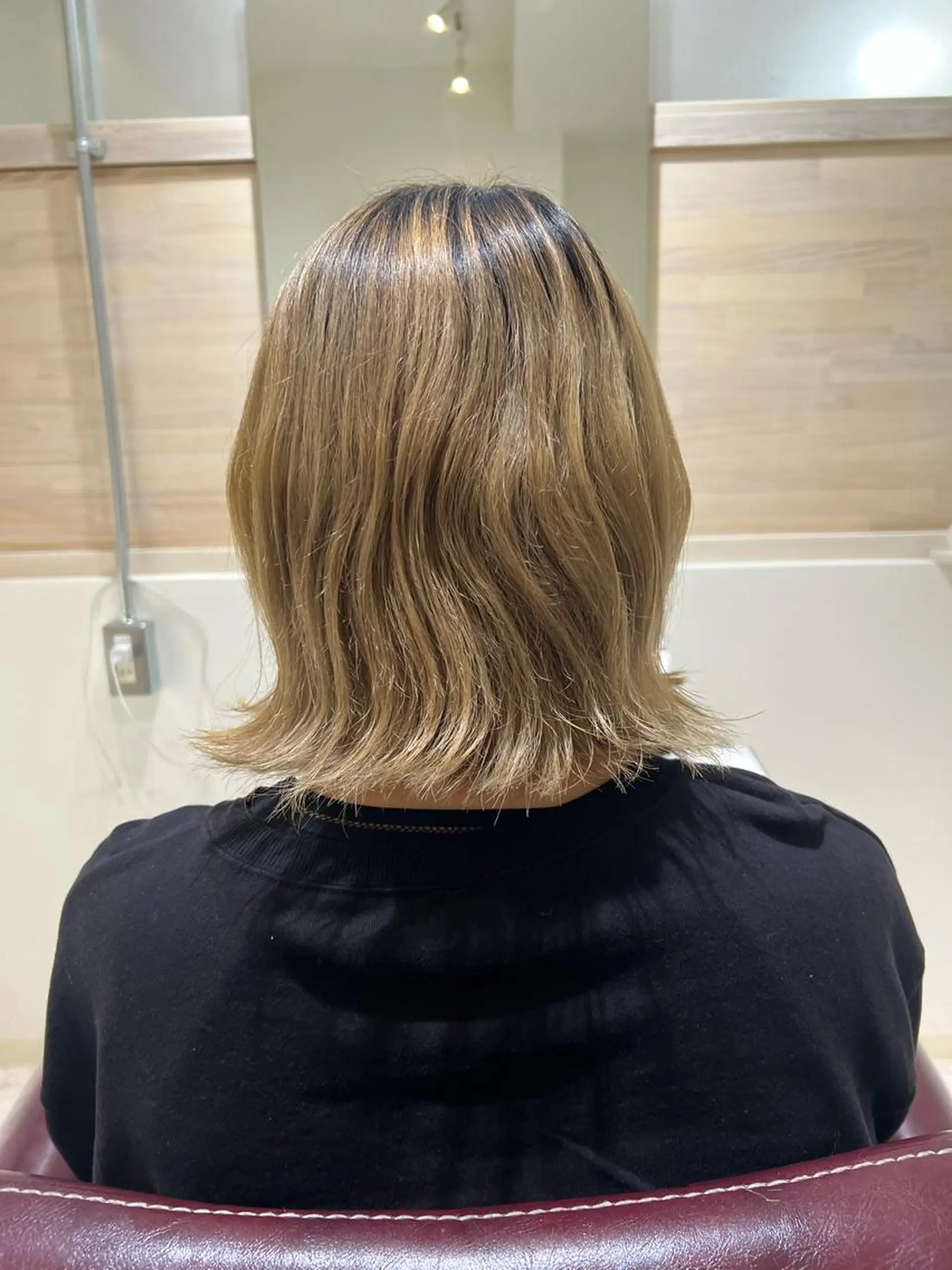 ミディアム 🥣🫧‪艶カラー 🦋アカマ ミユ🦋のヘアスタイル