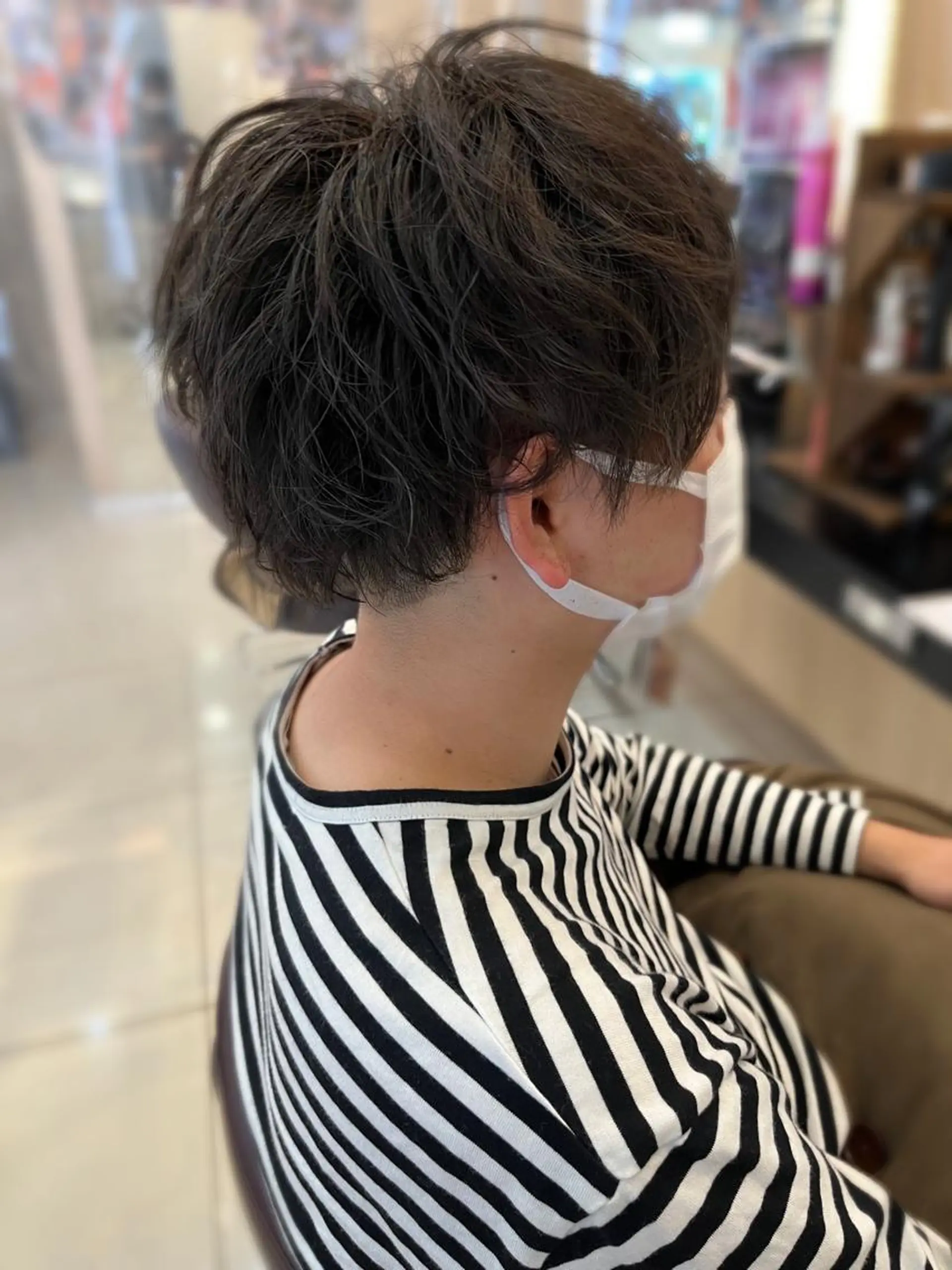 ショート パーマ メンズ トータルビューティー K:R鶴川のヘアスタイル