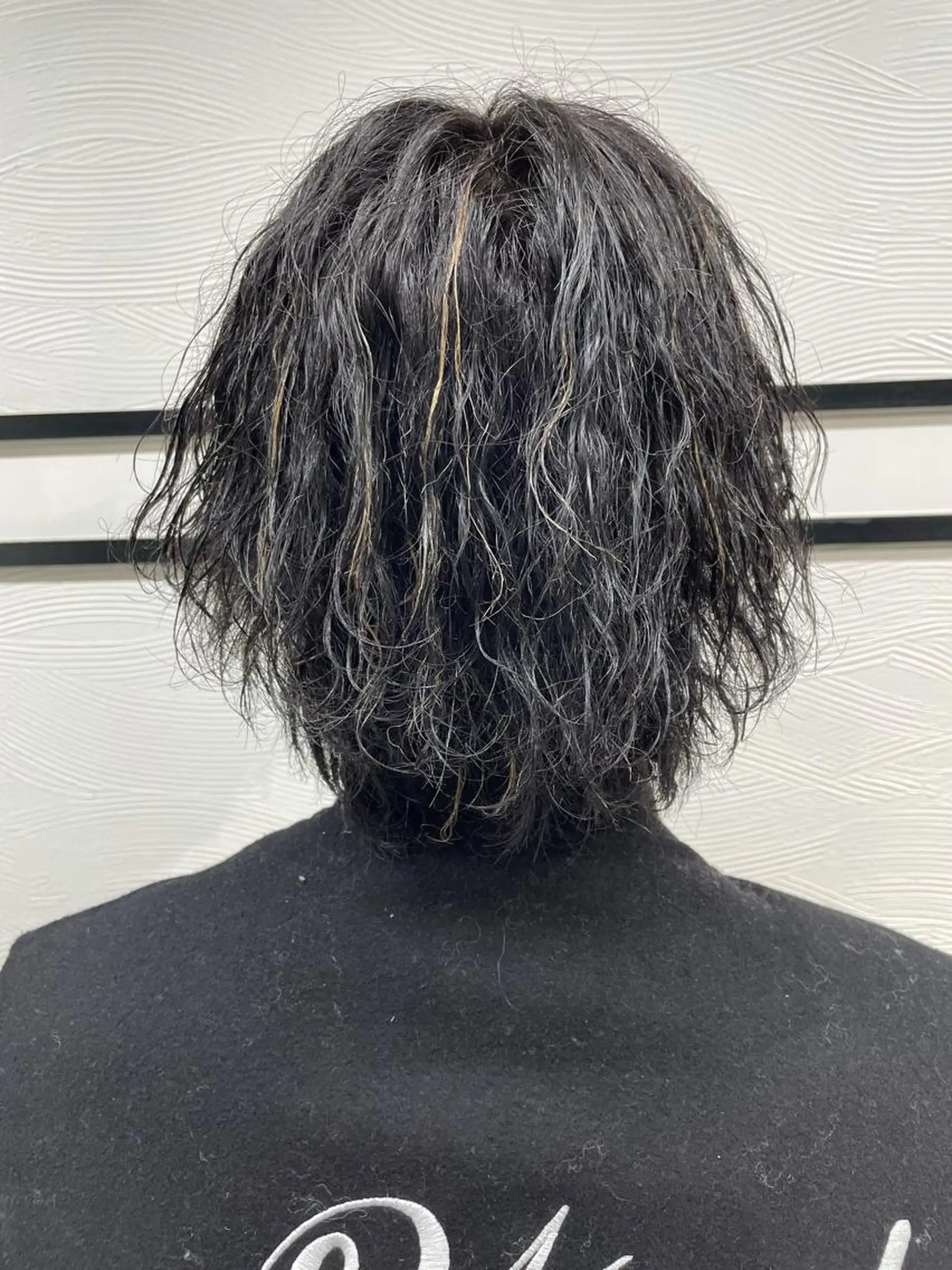 パーマ メンズ カット パーマ 大阪メンズ 美容師井上智博のヘアスタイル