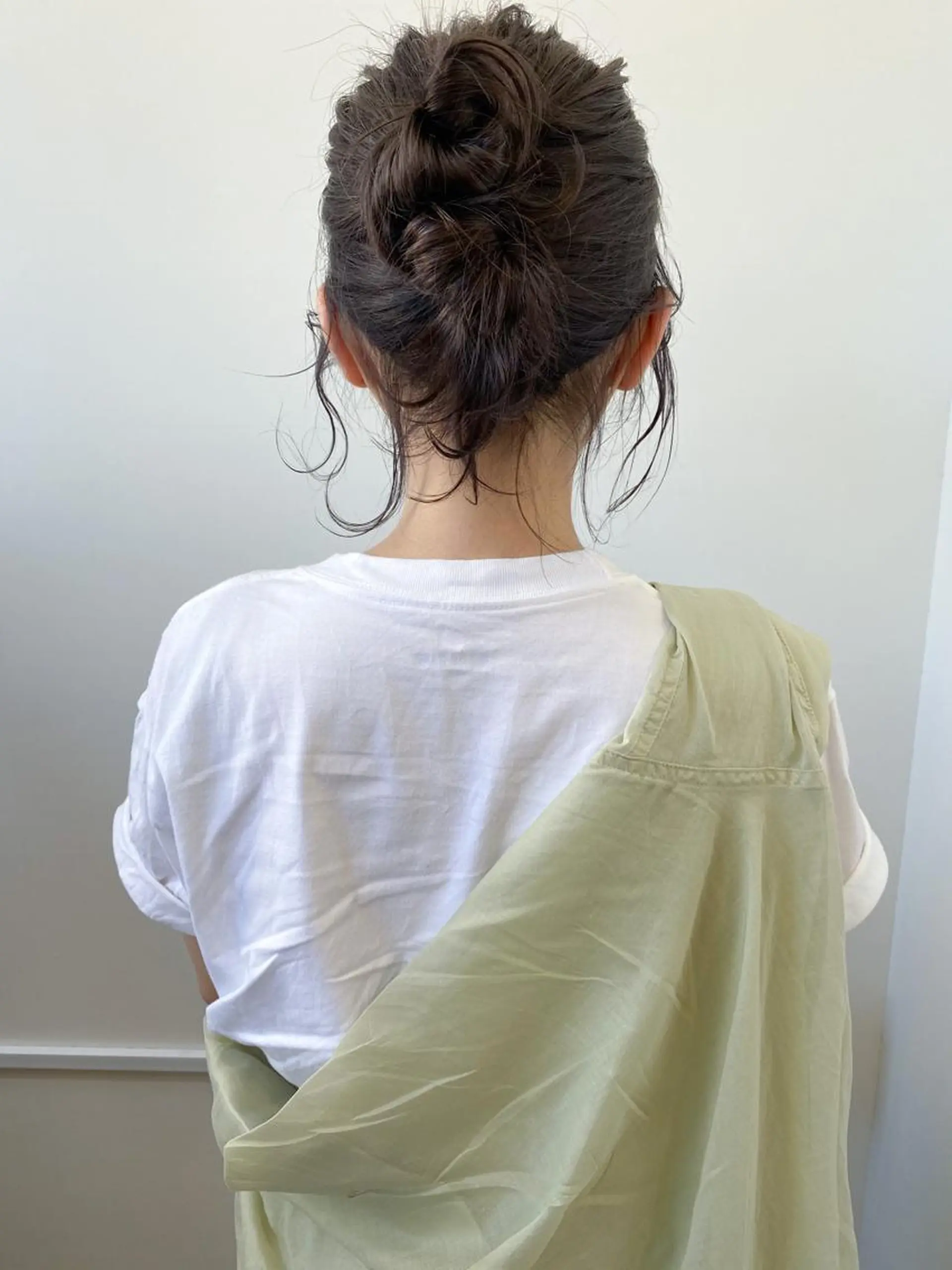 ミディアム お団子ヘア fit stand /HIIRAGIのヘアスタイル