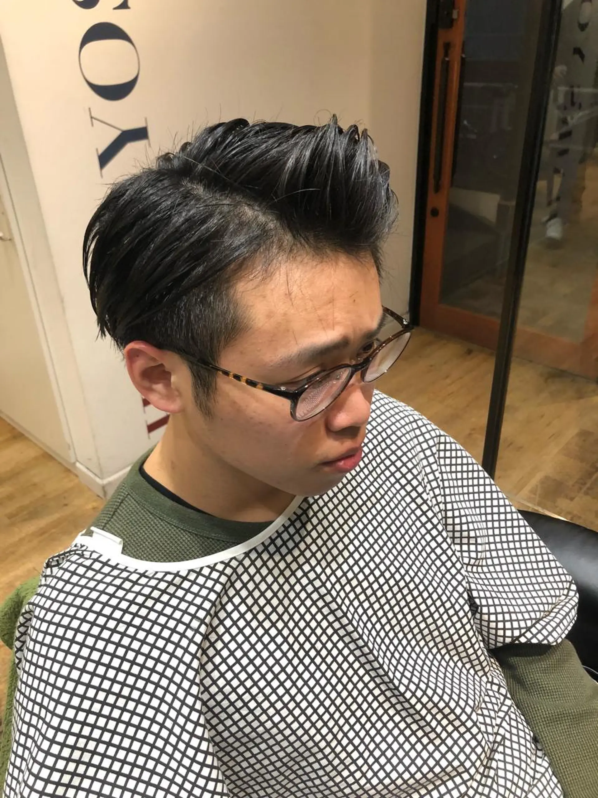 ショート メンズ メンズパーマ 堤　生智のヘアスタイル