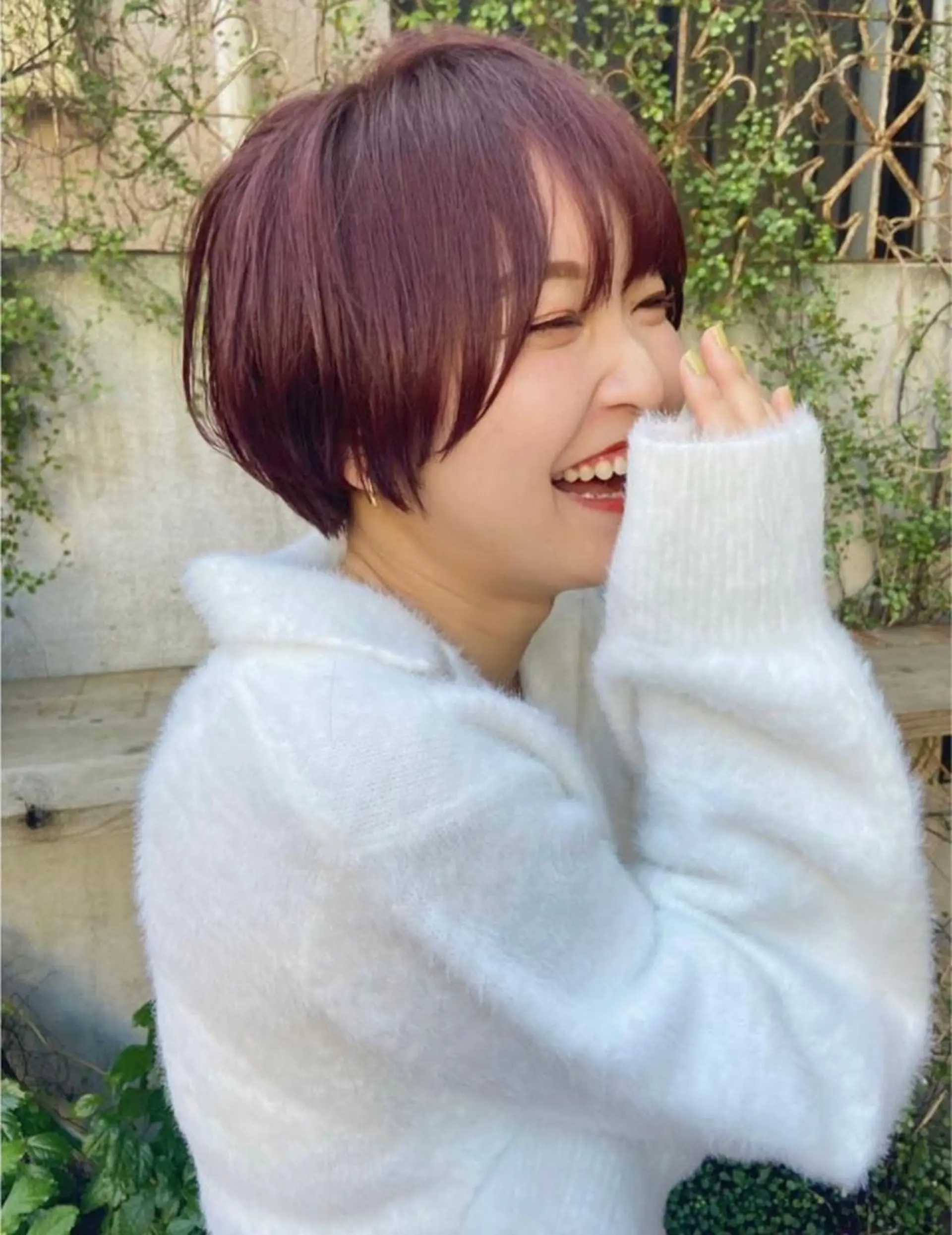 ショート カラー カット ヘアカラー トリートメント 🦋透明感カラー🦋 なつやのヘアスタイル