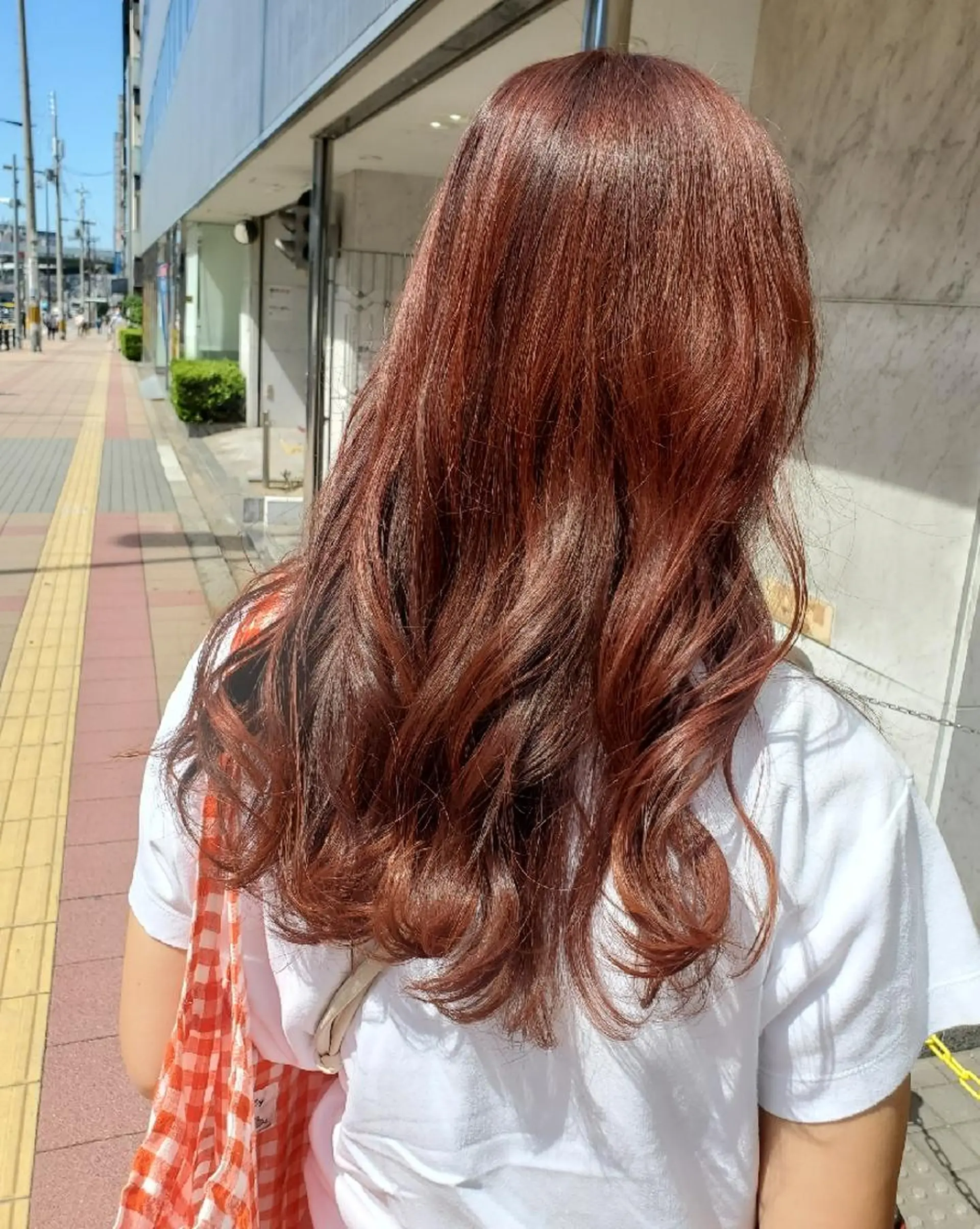 ロング カット ヘアカラー トリートメント 難波/白髪ぼかし/ KAORIのヘアスタイル