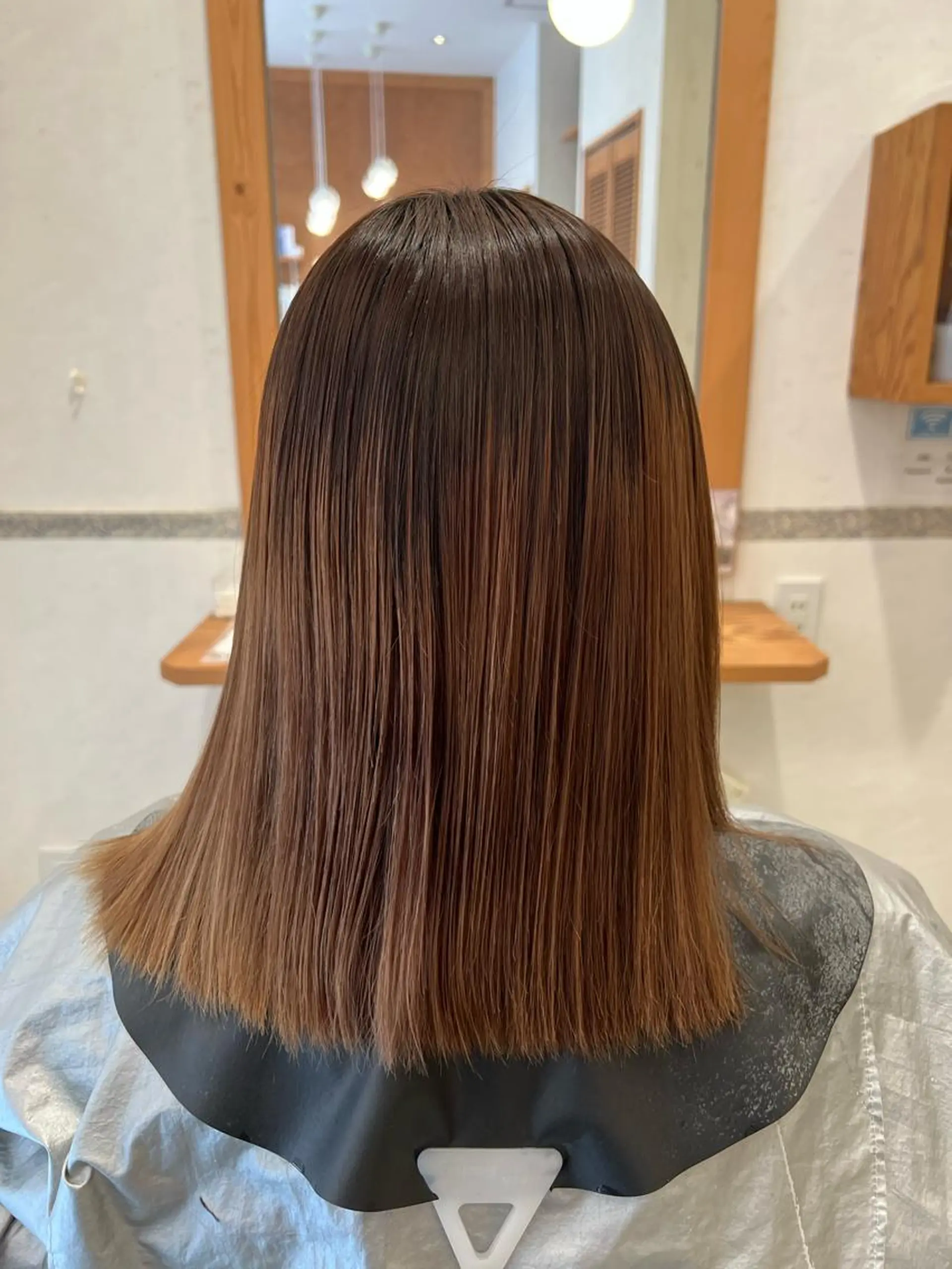 ミディアム TELA HAIR 幕張本郷所属・TELA HAIR 幕張本郷店　千尋のヘアスタイル