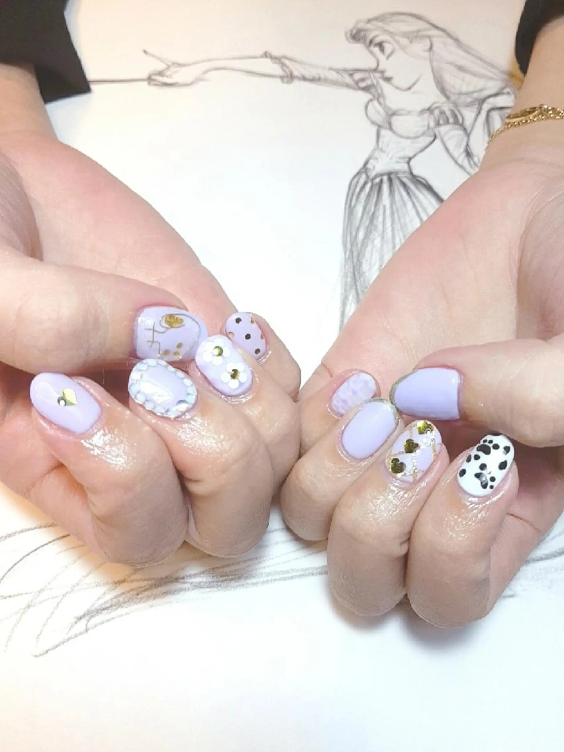 ネイル フレンチネイル owlnail /持込みデザイン専門のネイルデザイン
