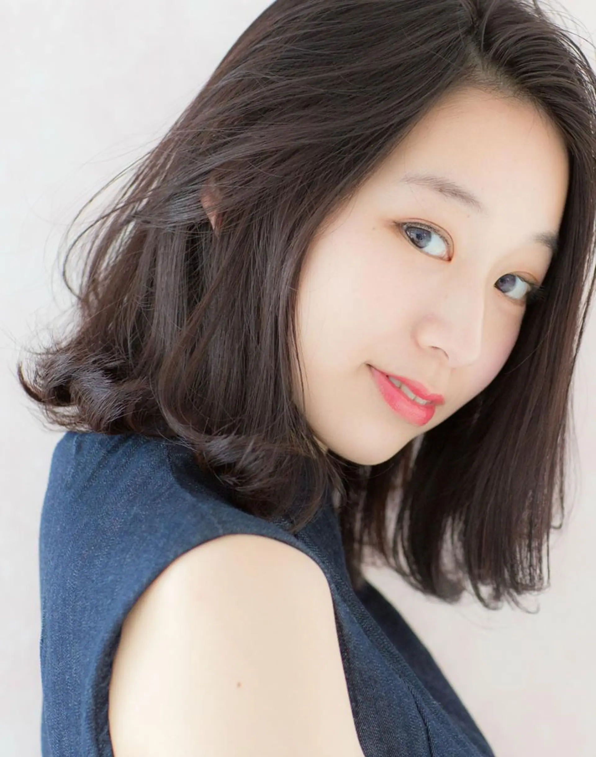 ミディアム パーマ カラー 【N°deseo】 吉祥寺のヘアスタイル