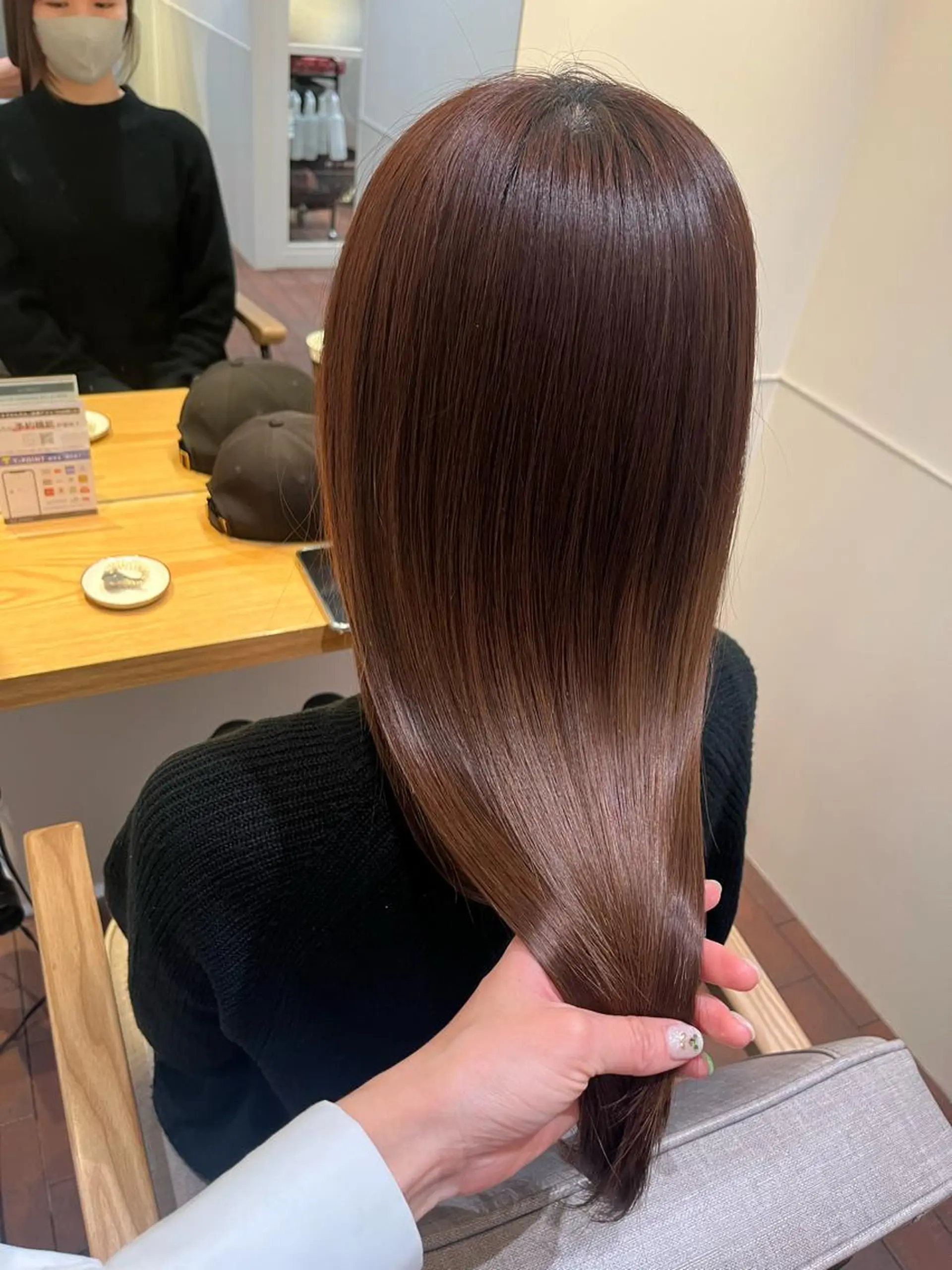 セミロング トリートメント マンツーマン 縮毛矯正/マユコのヘアスタイル