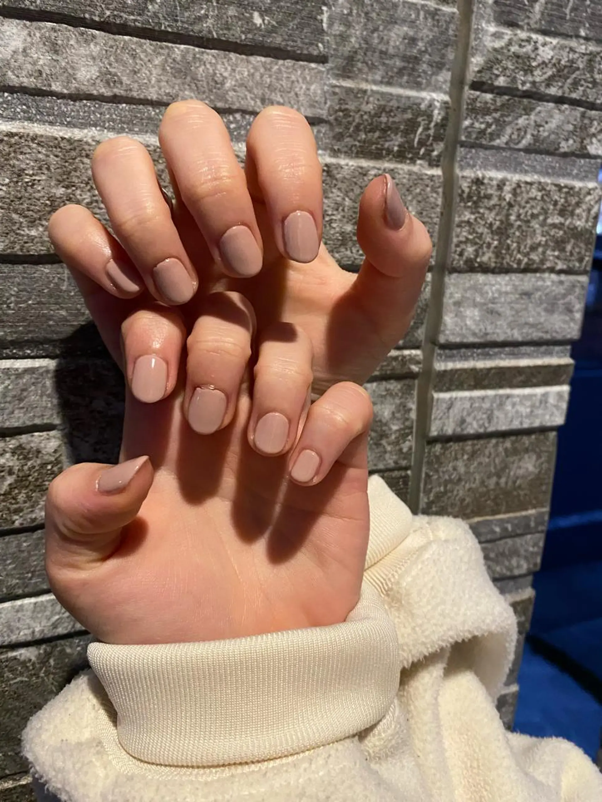 ネイル ワンカラーネイル ハンドネイル 自宅サロン FeelFreeのマツエク・マツパデザイン