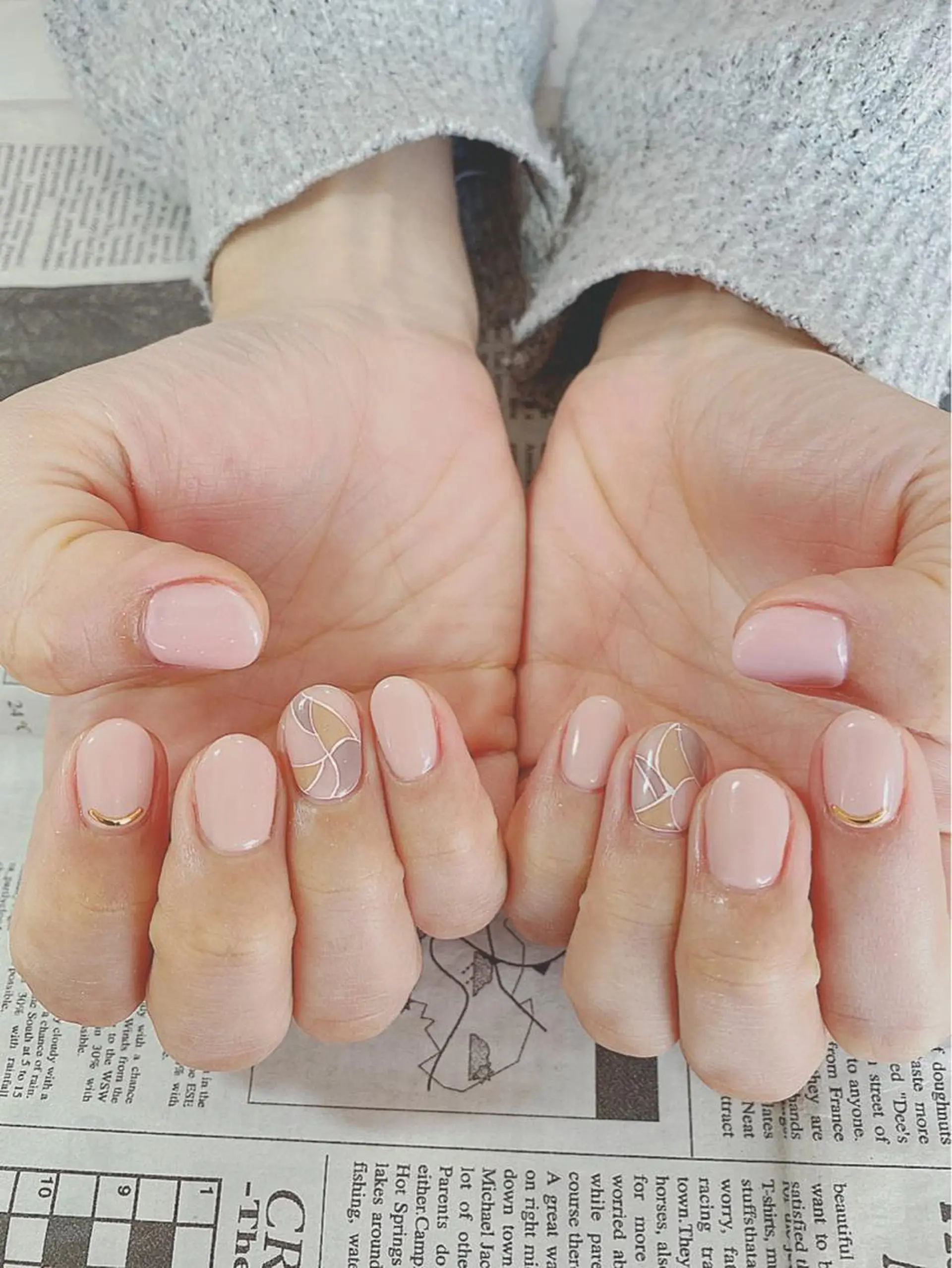 ネイル ハンドネイル ハンドケア 森山 舞のネイルデザイン