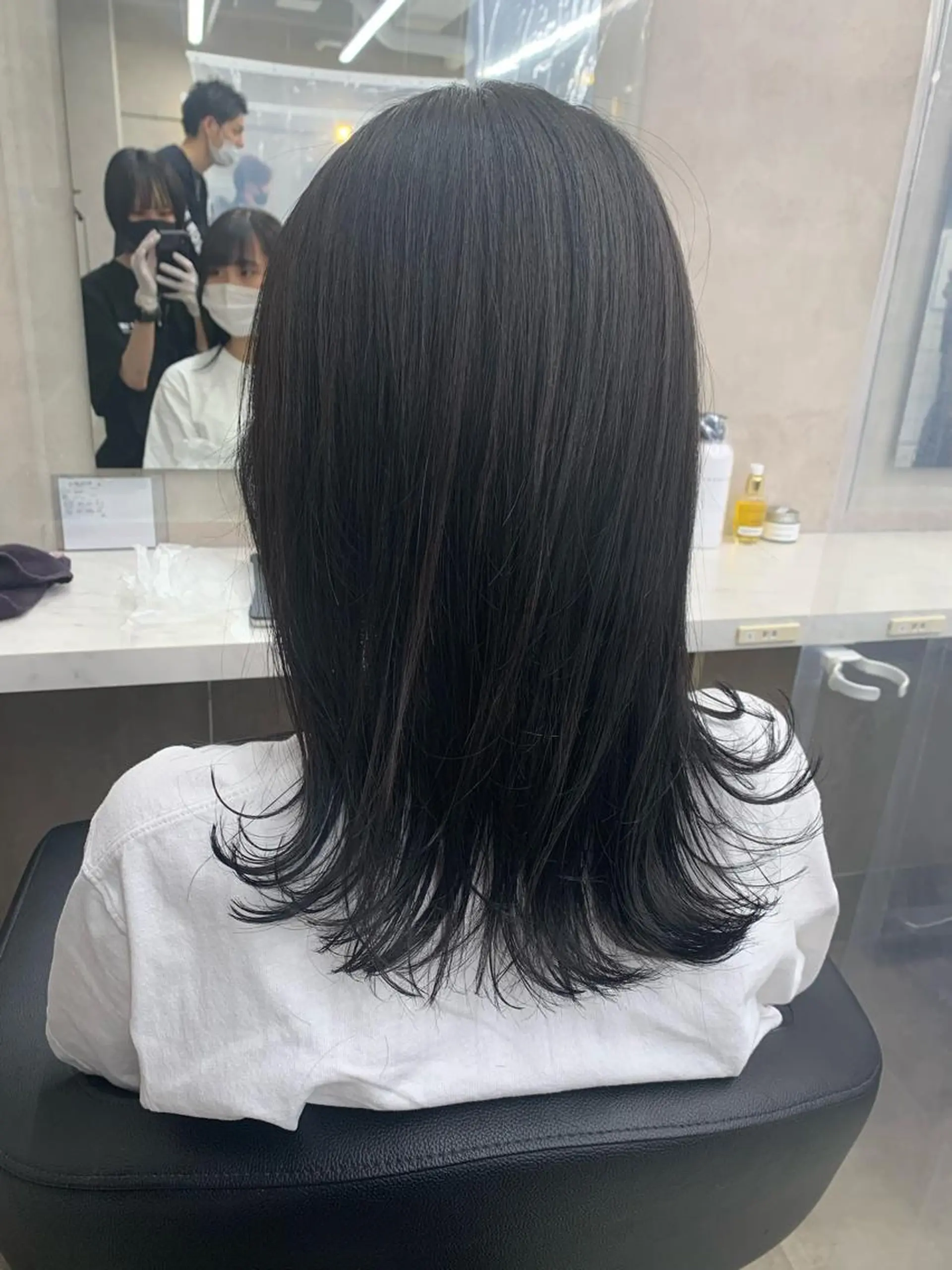 セミロング 【美容室が苦手な方 専問美容室】MIHOのヘアスタイル