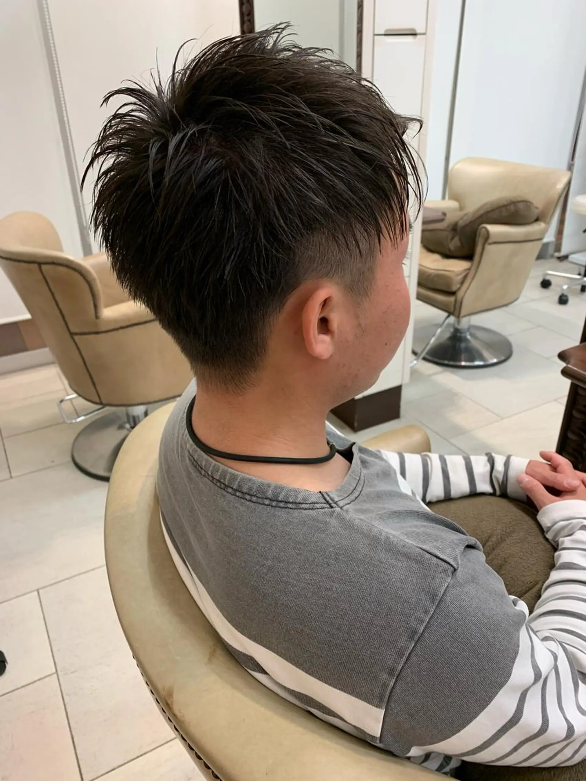 ショート メンズ 半個室サロン/透明感 /艶髪♡岸上 温♡のヘアスタイル