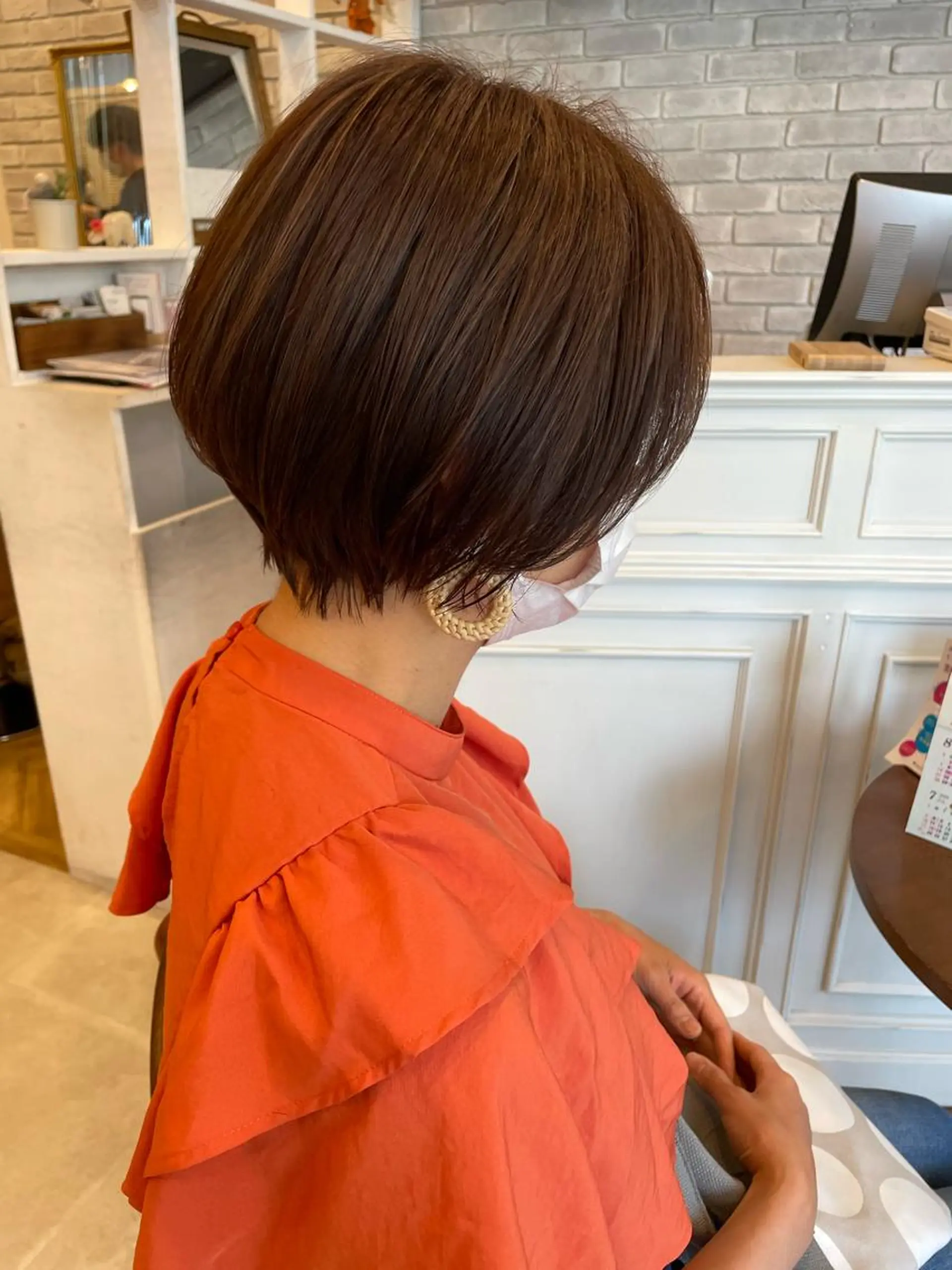 ショート ショートヘア カワニシ *のヘアスタイル