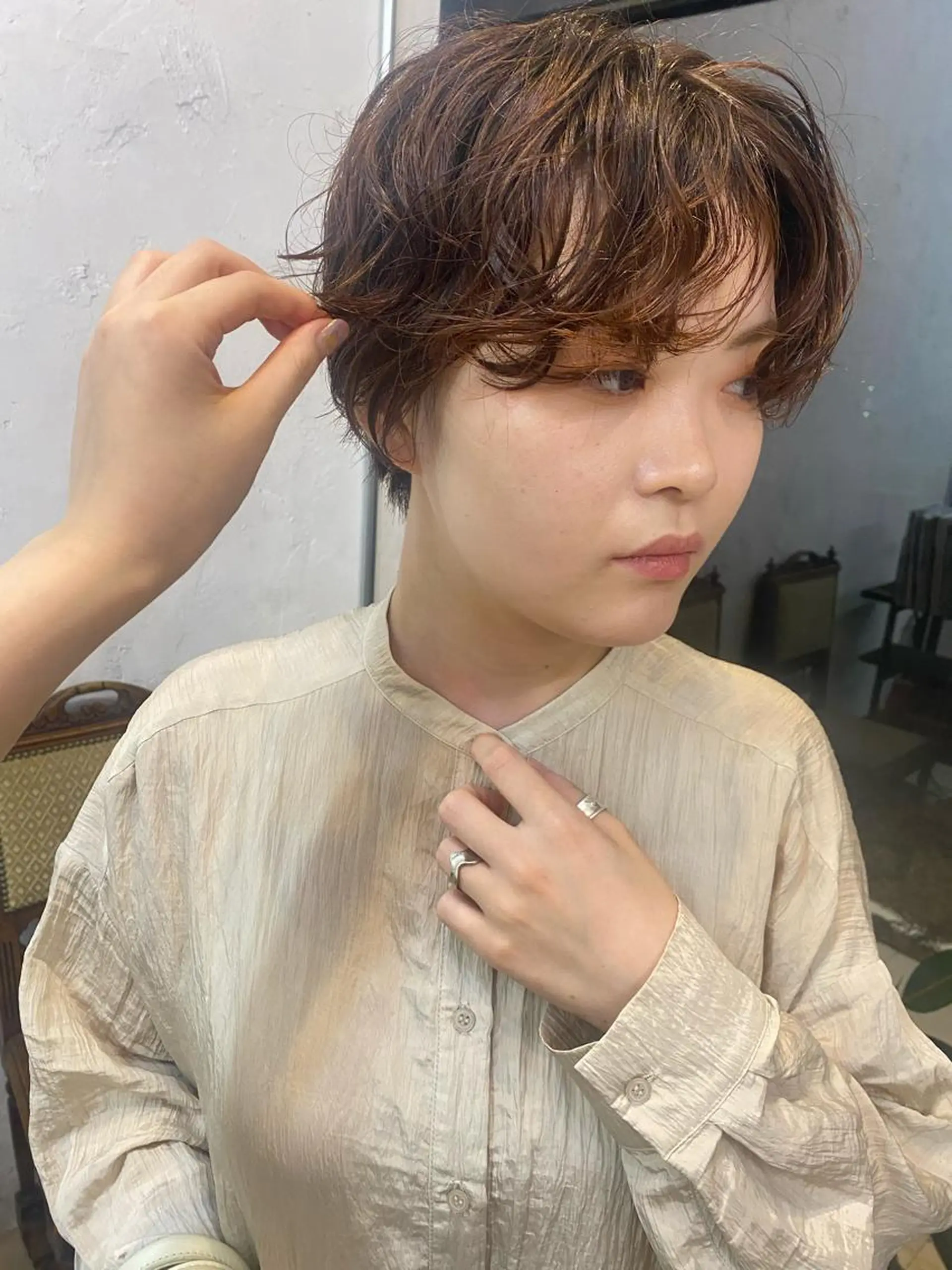 ショート イタヤ マイカのヘアスタイル