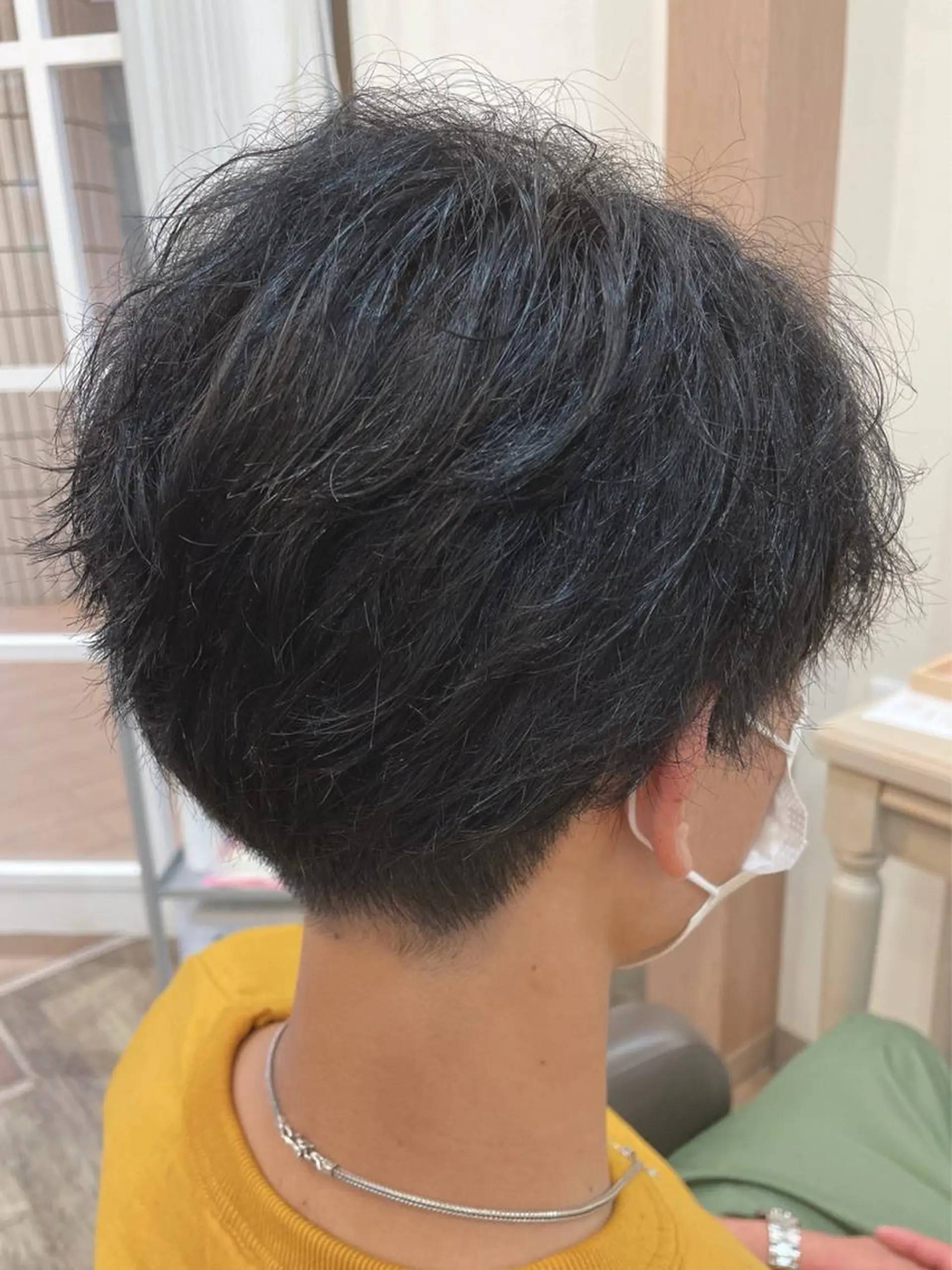 ショート メンズ メンズパーマ くせ毛 カット メンズパーマ🌀/ 中村郁未のヘアスタイル