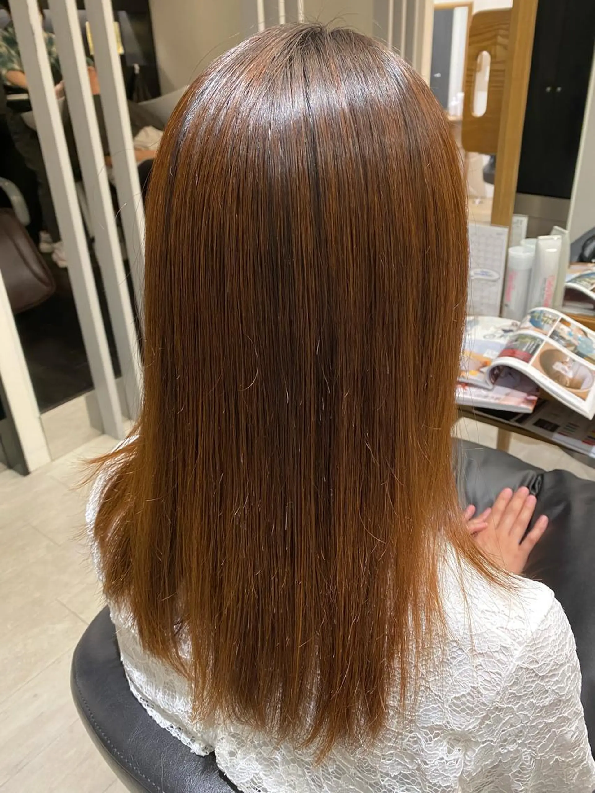 セミロング 髪質改善 縮毛矯正 ✨美髪矯正の専門家✨ 髪質改善　松村のヘアスタイル