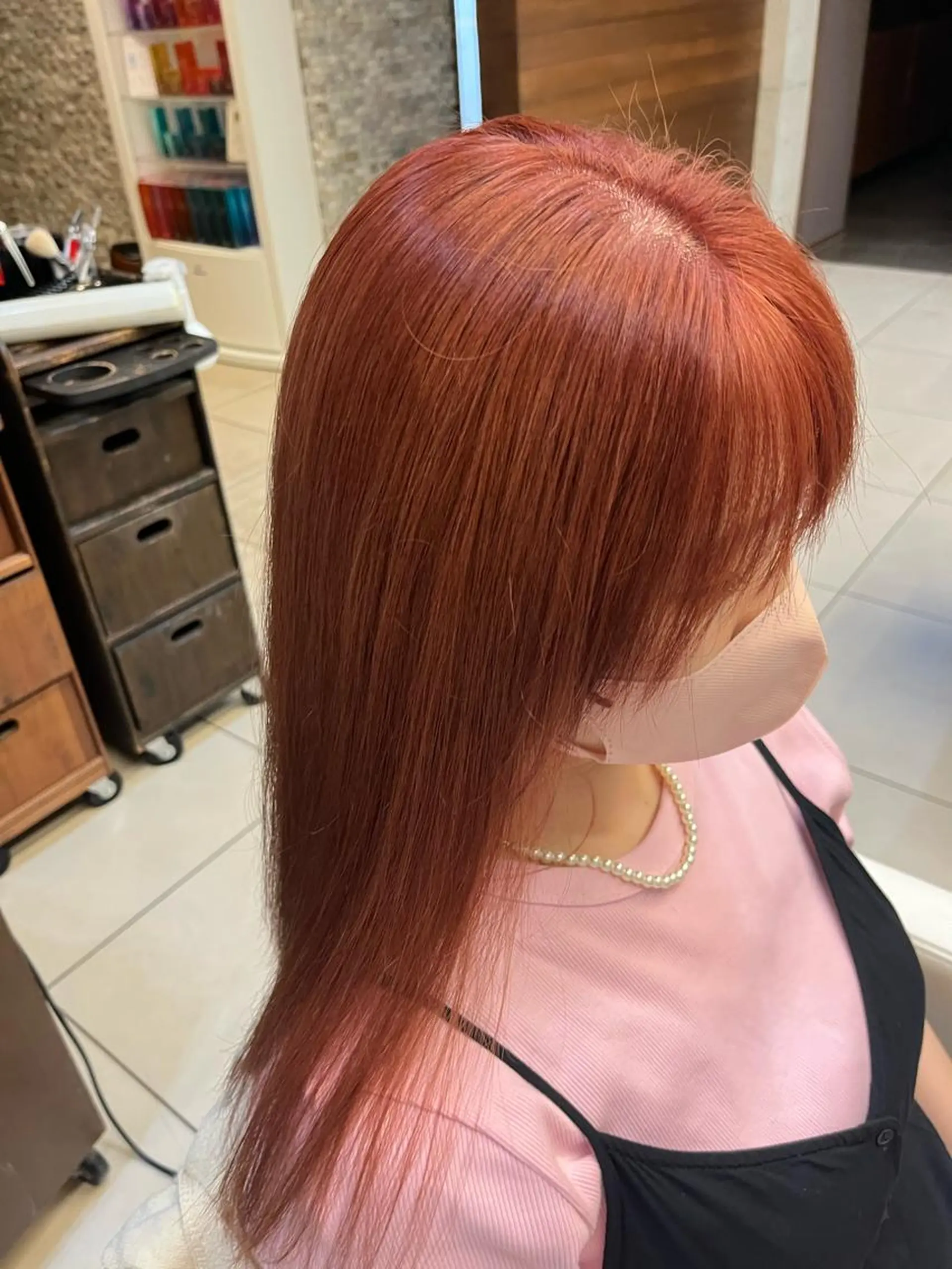 カラー 心美/ブリーチなし 透明感カラーのヘアスタイル