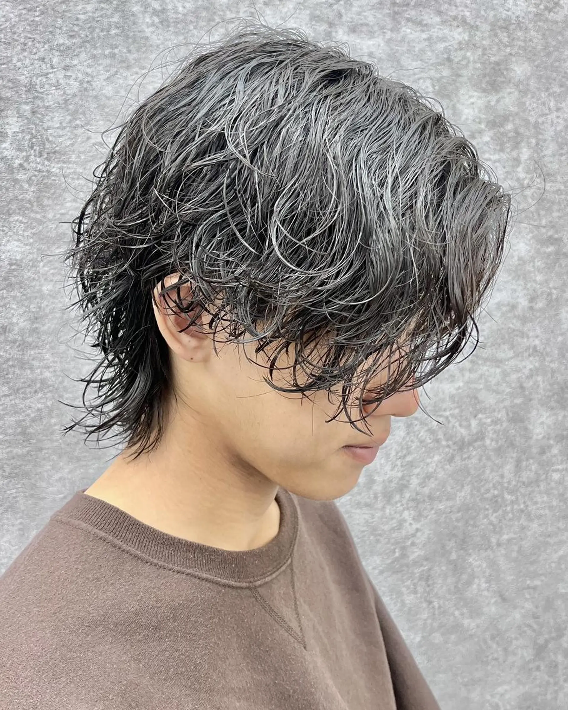 パーマ メンズ GLOP HOMME 店長 アオトのヘアスタイル