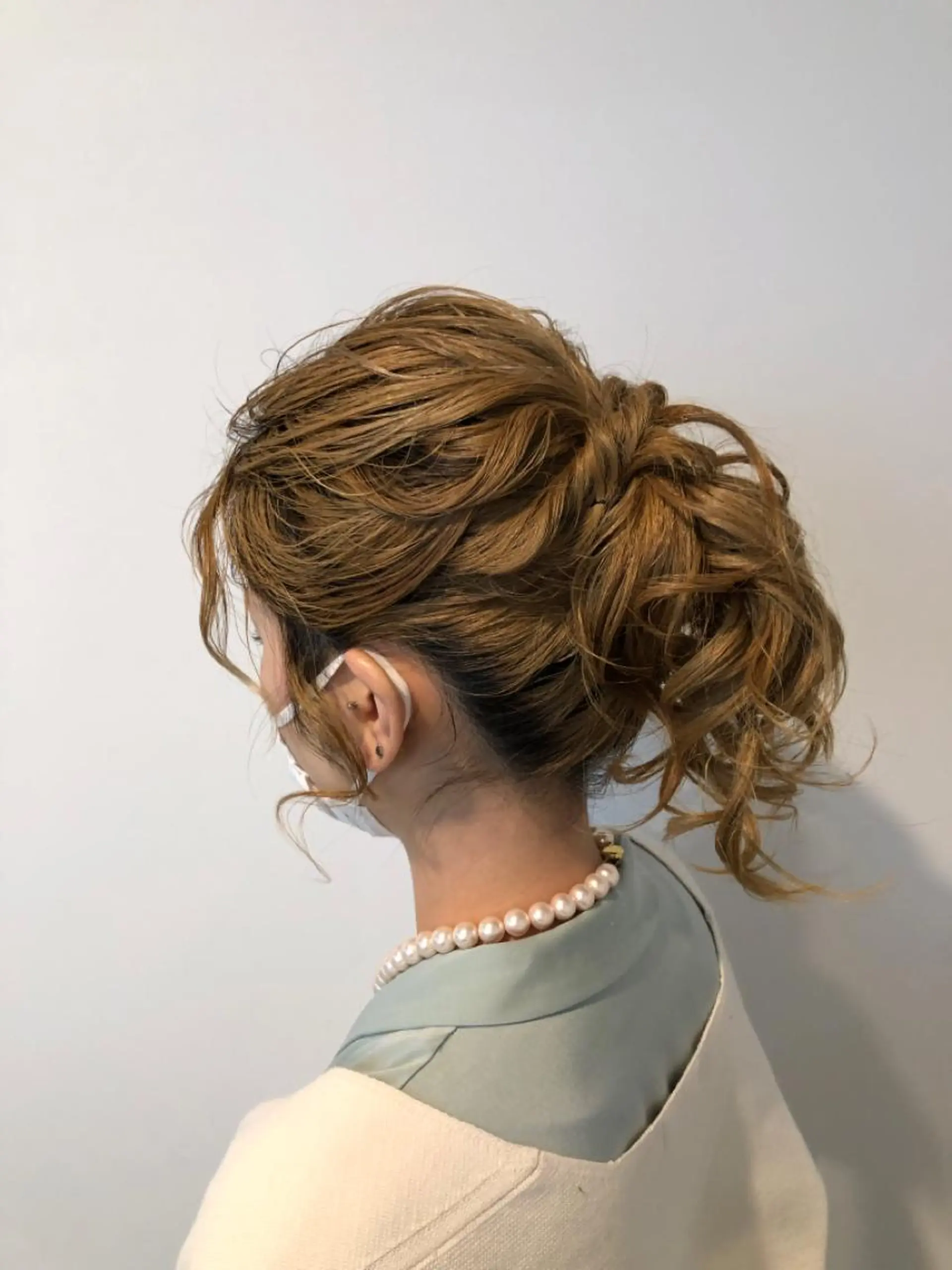 hair care ACRO店長　谷のヘアスタイル