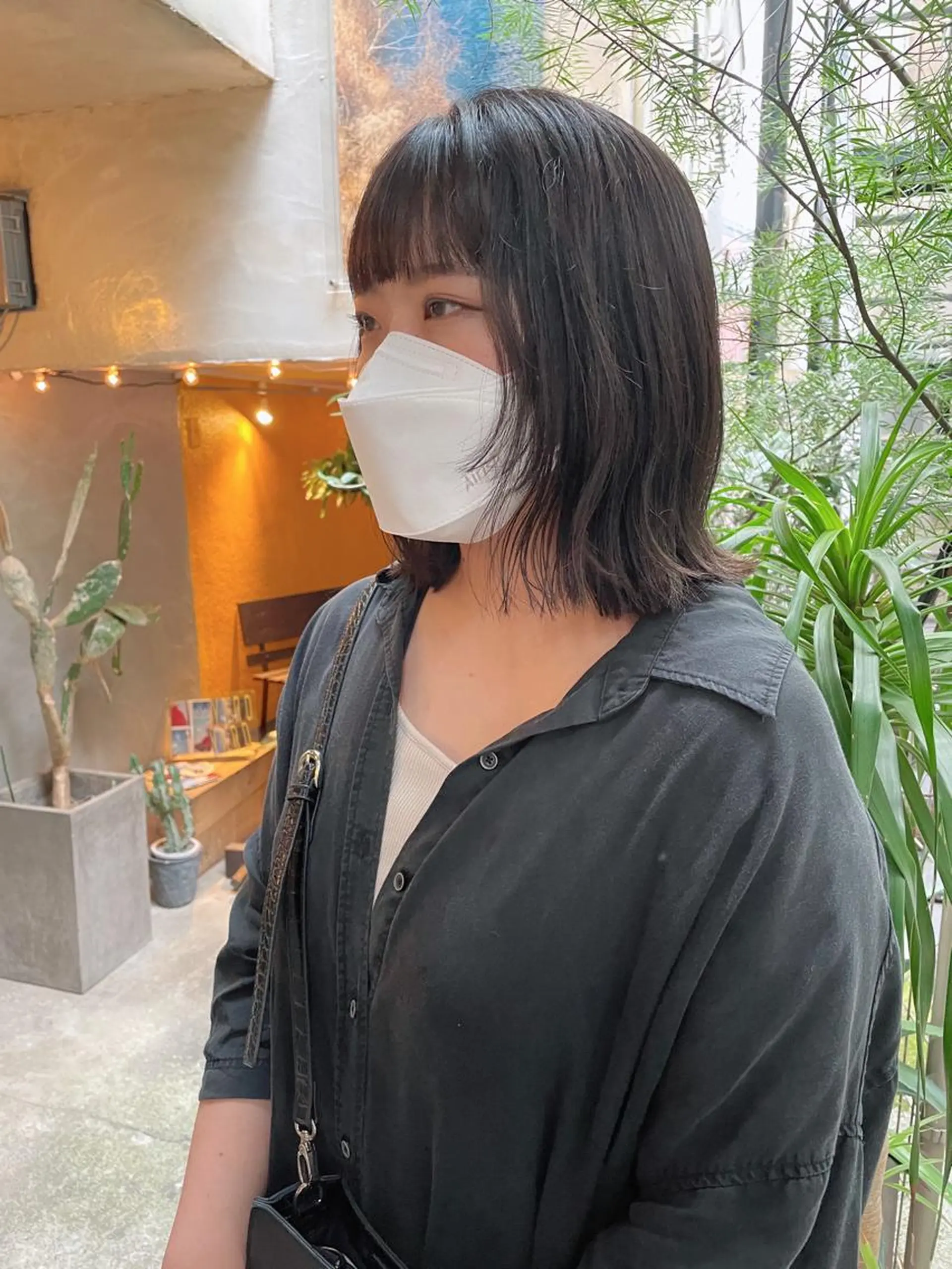 ミディアム カラー 高橋 愛美のヘアスタイル