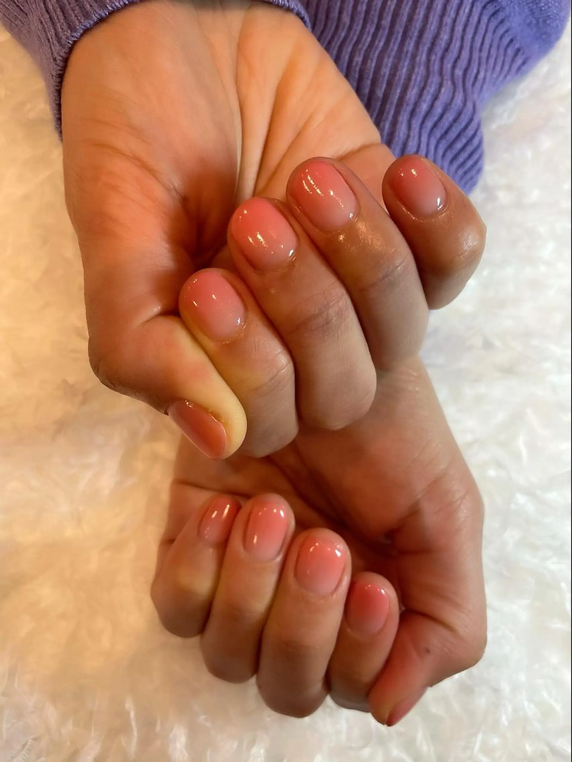 ネイル グラデーション 春ネイル ささき れいなのネイルデザイン