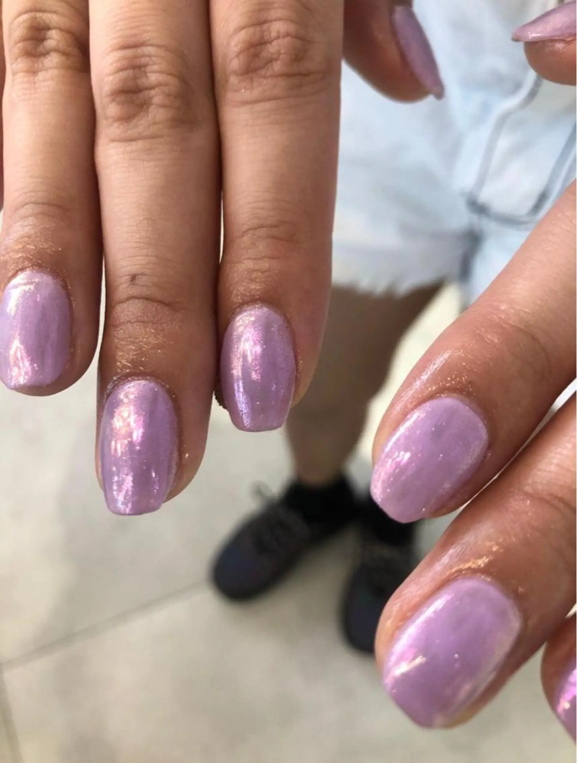 ネイル ミラーネイル ワンカラーネイル ハンドネイル Kureha/ネイル トレンドヘアのネイルデザイン