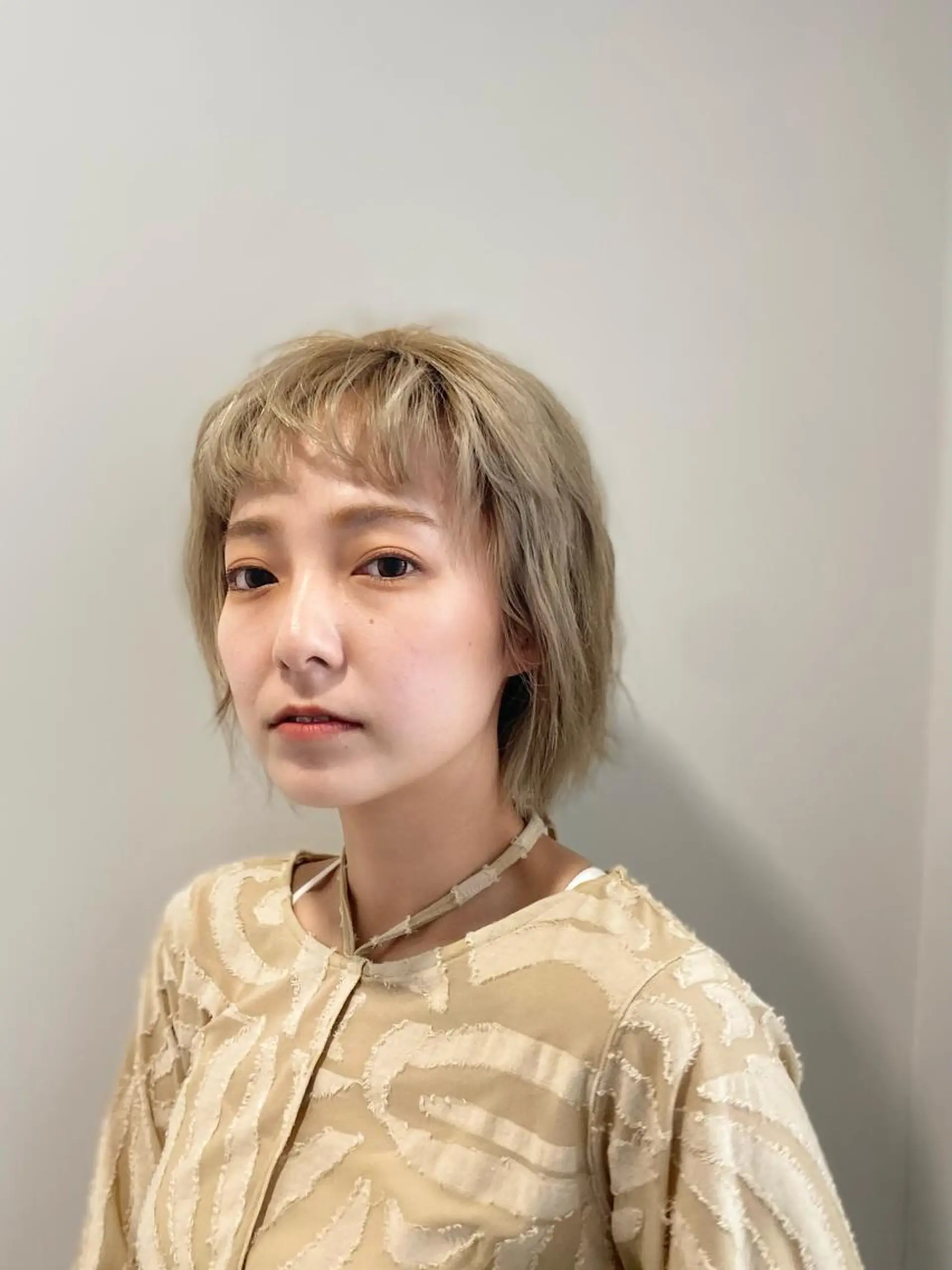 ショート カラー 透明感カラー/西梅田 / nagisa🦋のヘアスタイル