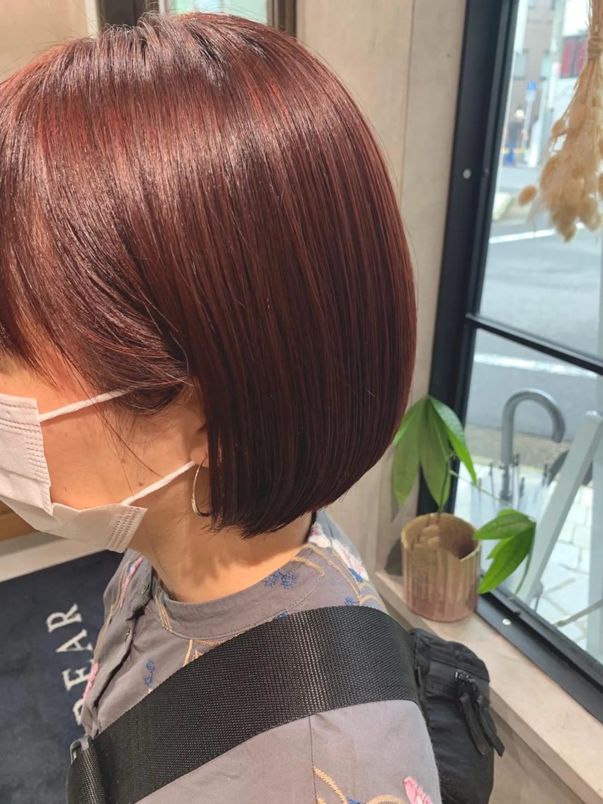 ショート カラー ピンクカラー stylist  ＊ mahoのヘアスタイル