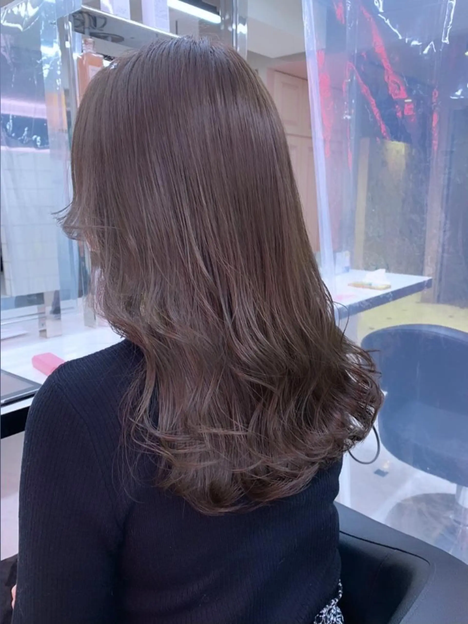 セミロング カラー 🩰透明感カラー♡ UTA🩰のヘアスタイル