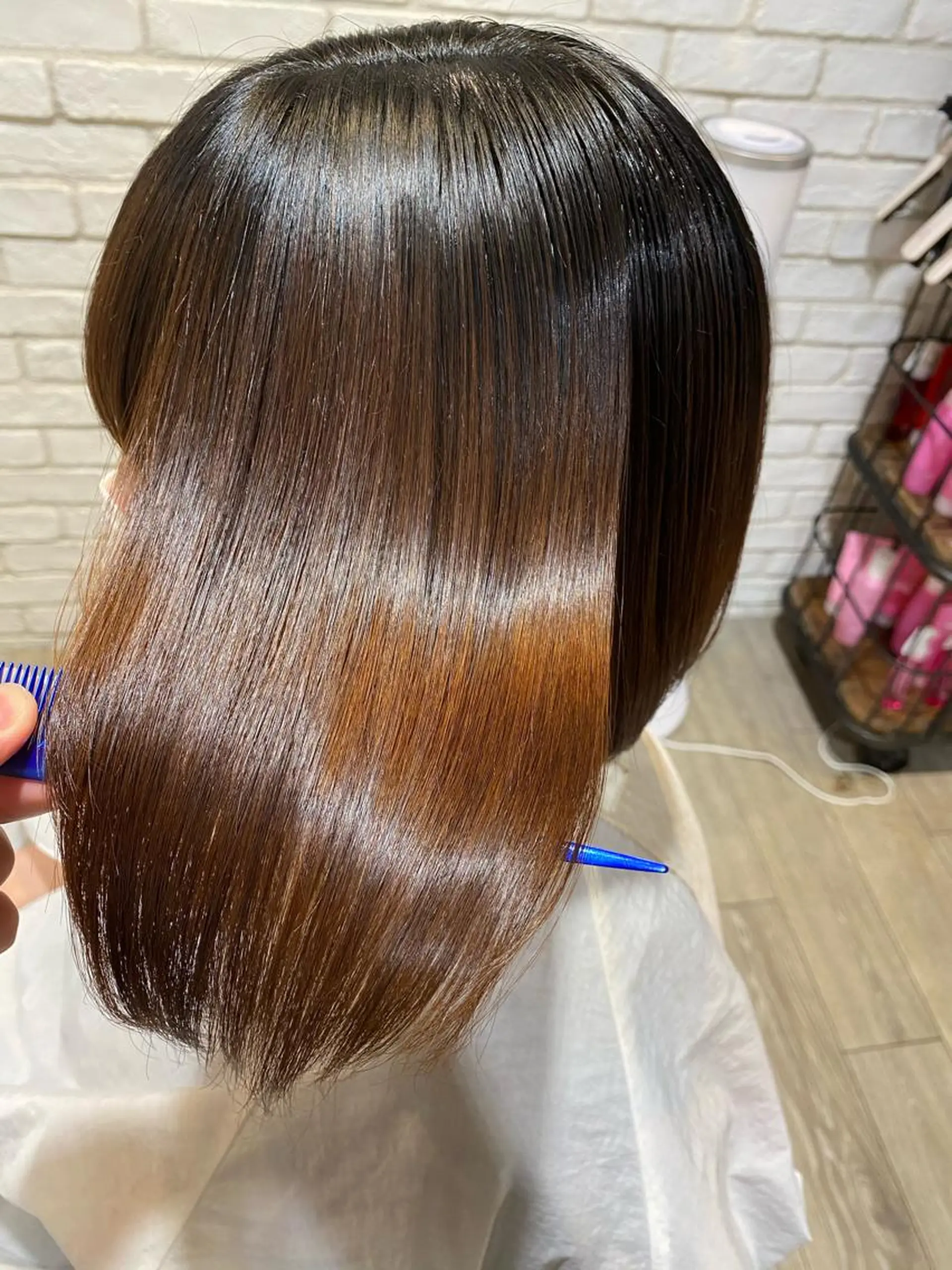 カラー パーマ メンズ 縮毛矯正 Keshiki大名 安部 真輝のヘアスタイル