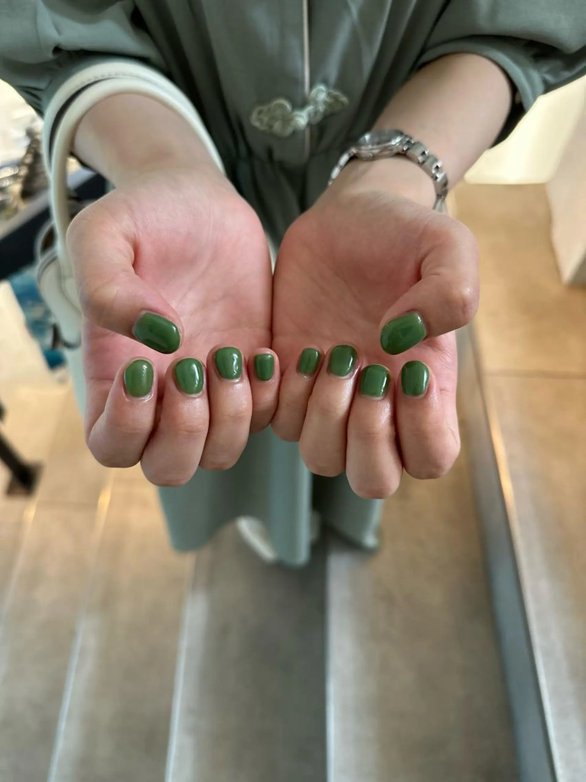 ショート カラー ネイル アートネイル ワンカラーネイル ハイトーン特化 pepe🎀のヘアスタイル