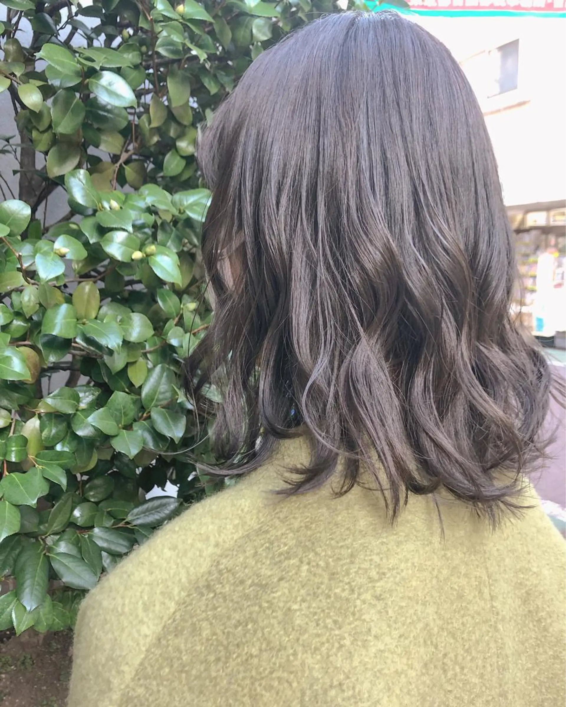 ミディアム カラー 長井 美佳のヘアスタイル