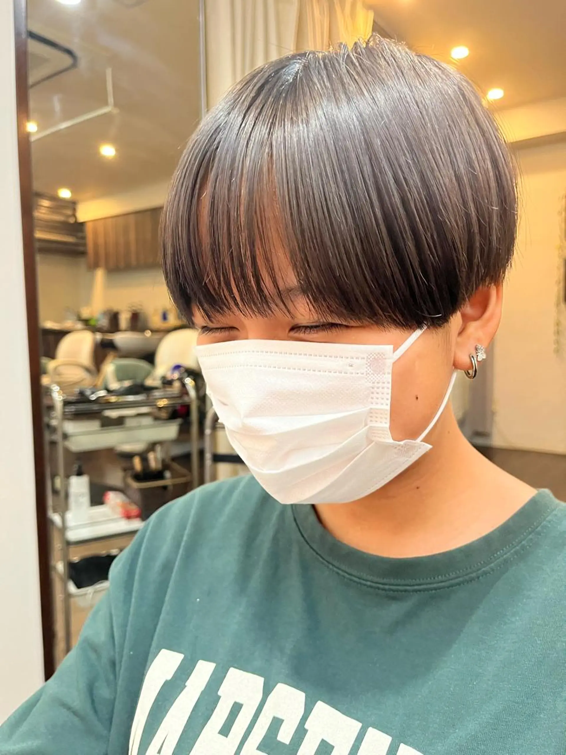 ショート カラー 日髙 椿のヘアスタイル